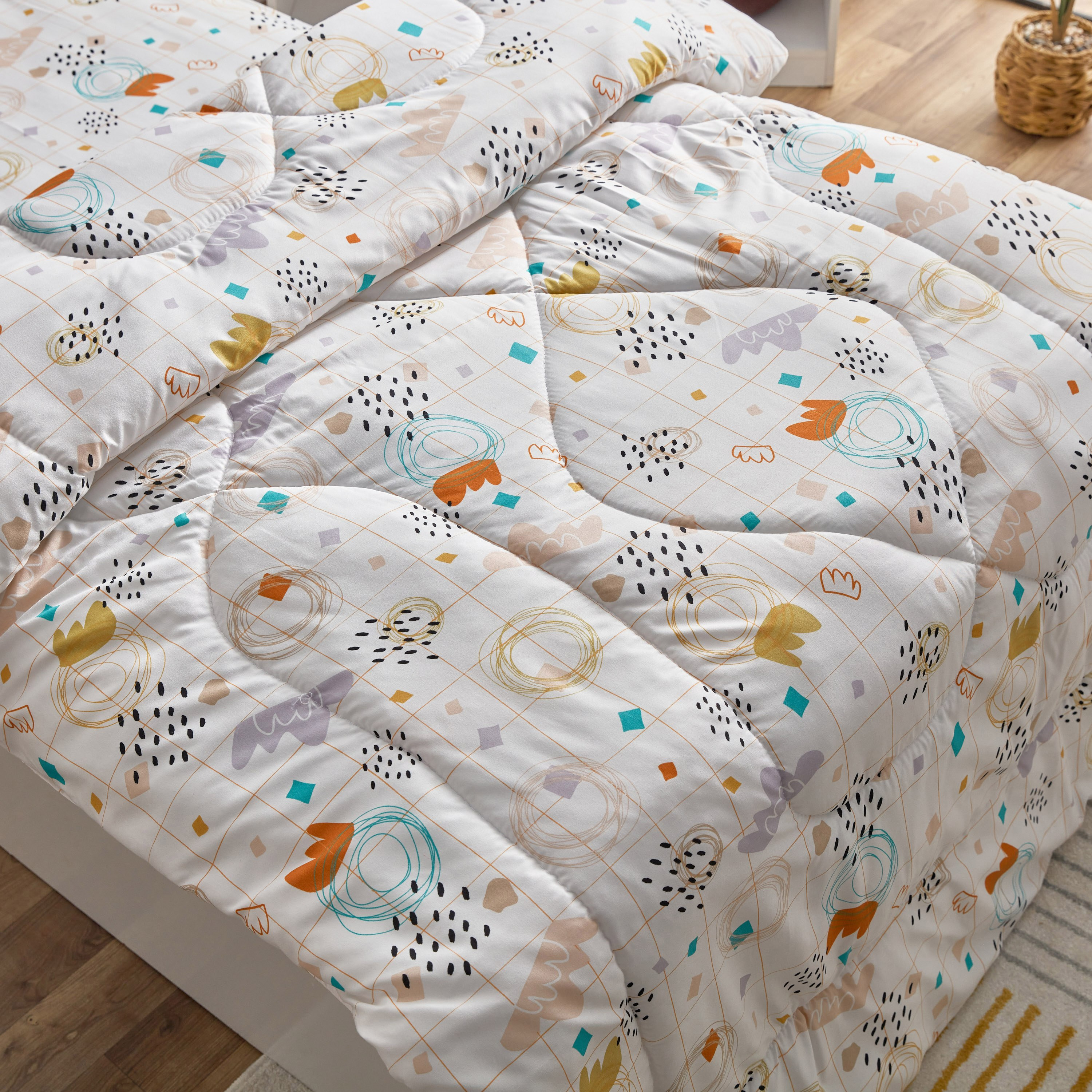 لحاف فردي من الألياف الدقيقة من نورا - 135x220 سم-hbxhomeware-hbxkidsandyouth-image-3