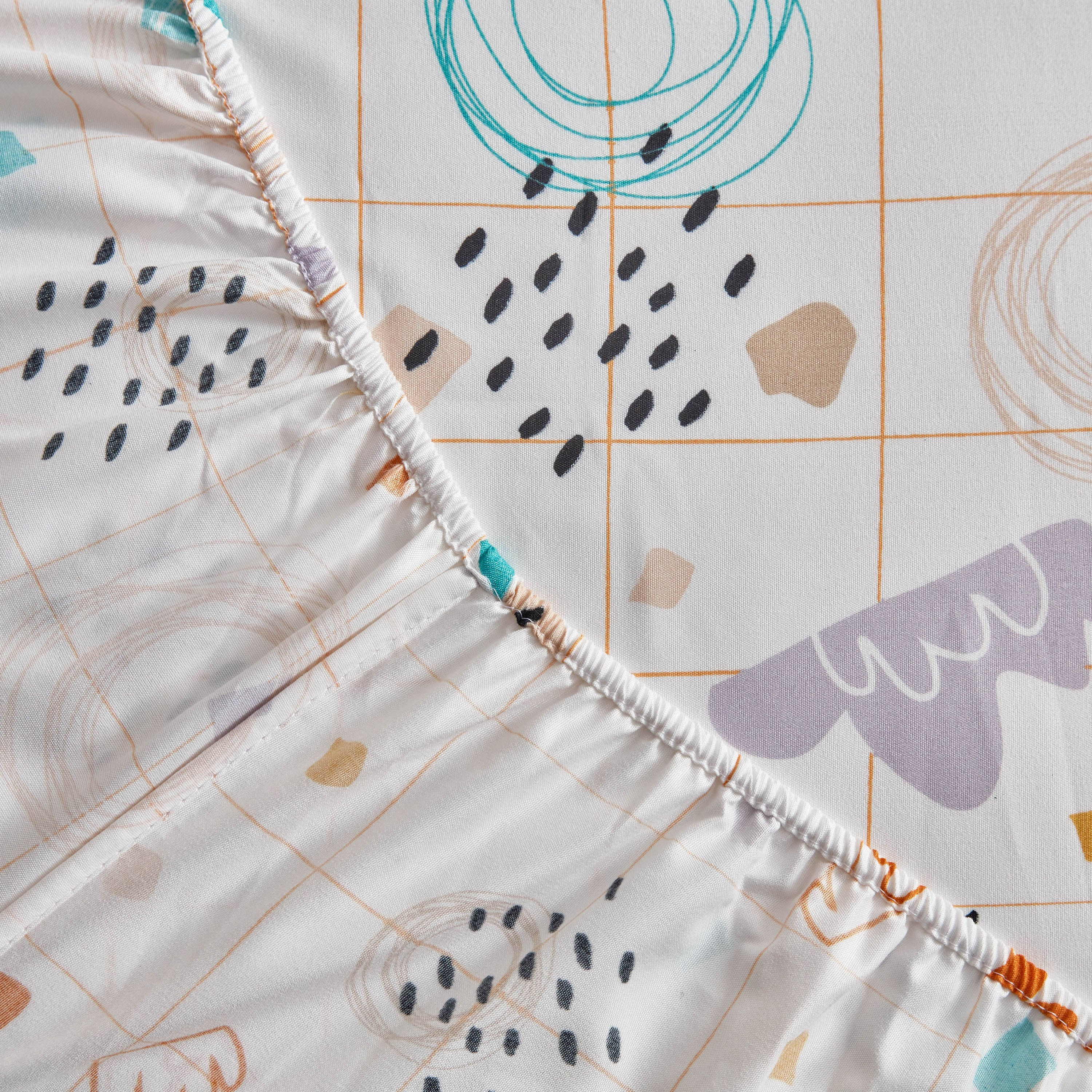 شرشف مطاطي فردي من الألياف الدقيقة سكيب من نورا - 90x190+25 سم-hbxhomeware-hbxkidsandyouth-image-5