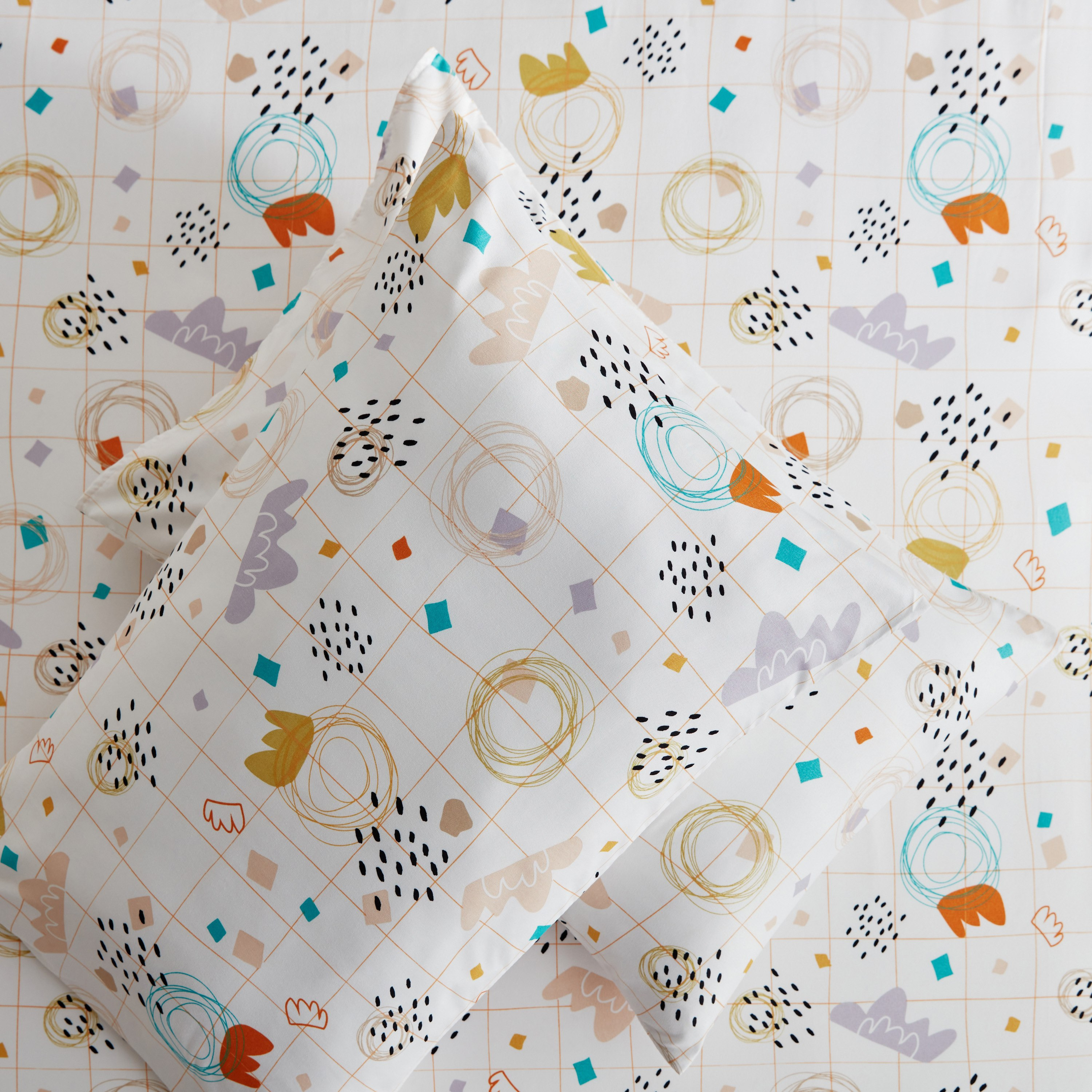 طقم غطاء وسادة ألياف دقيقة قطعتين سكيب من نورا - 50x75 سم-hbxhomeware-hbxkidsandyouth-image-5