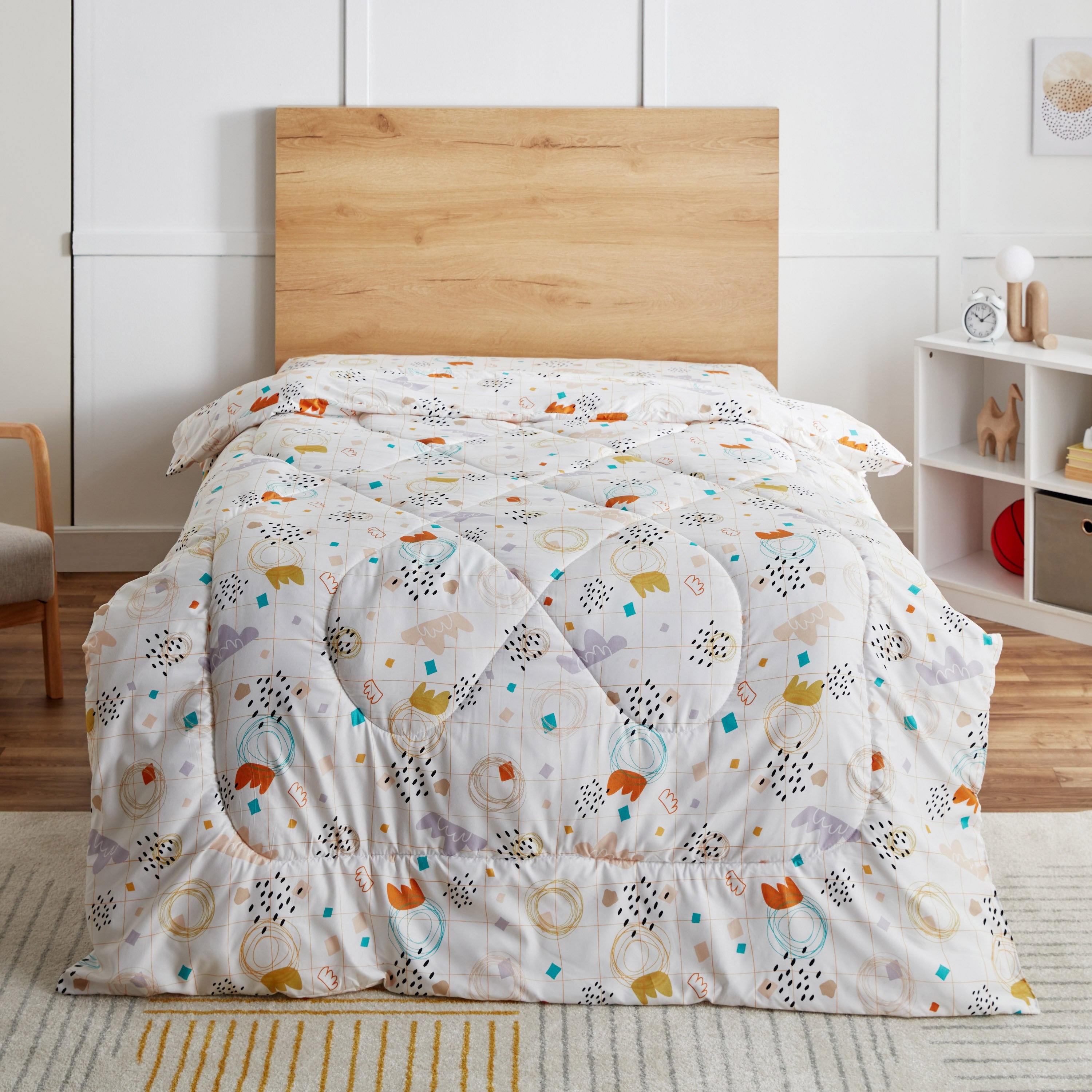 Nora Scape Microfibre Twin Comforter - 160x220 cm-hbxhomeware-hbxkidsandyouth-image-2