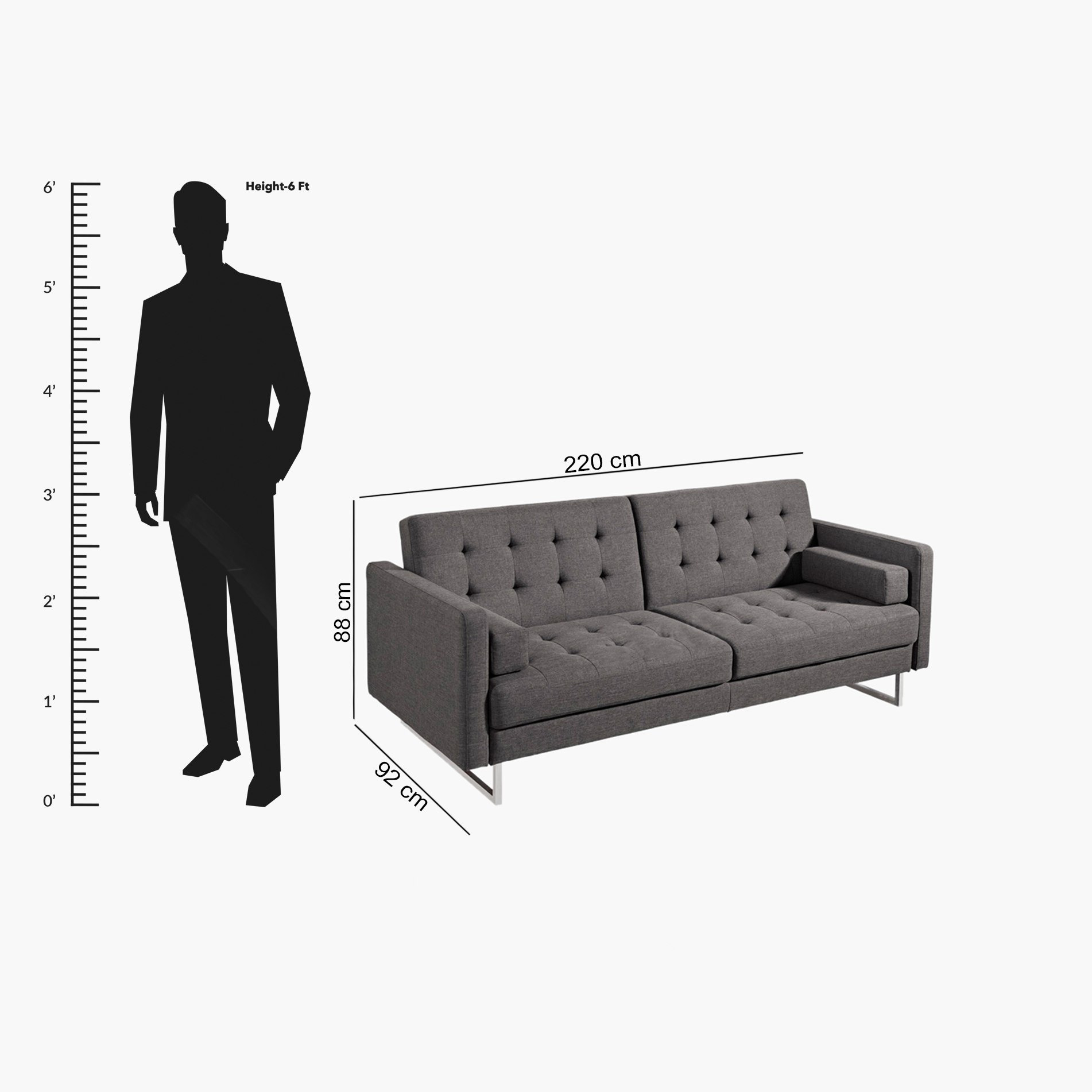 Norwich 3-Seater Fabric Sofa Bed-hbxfurniture-sofasandarmchairs-sofabeds-image-10