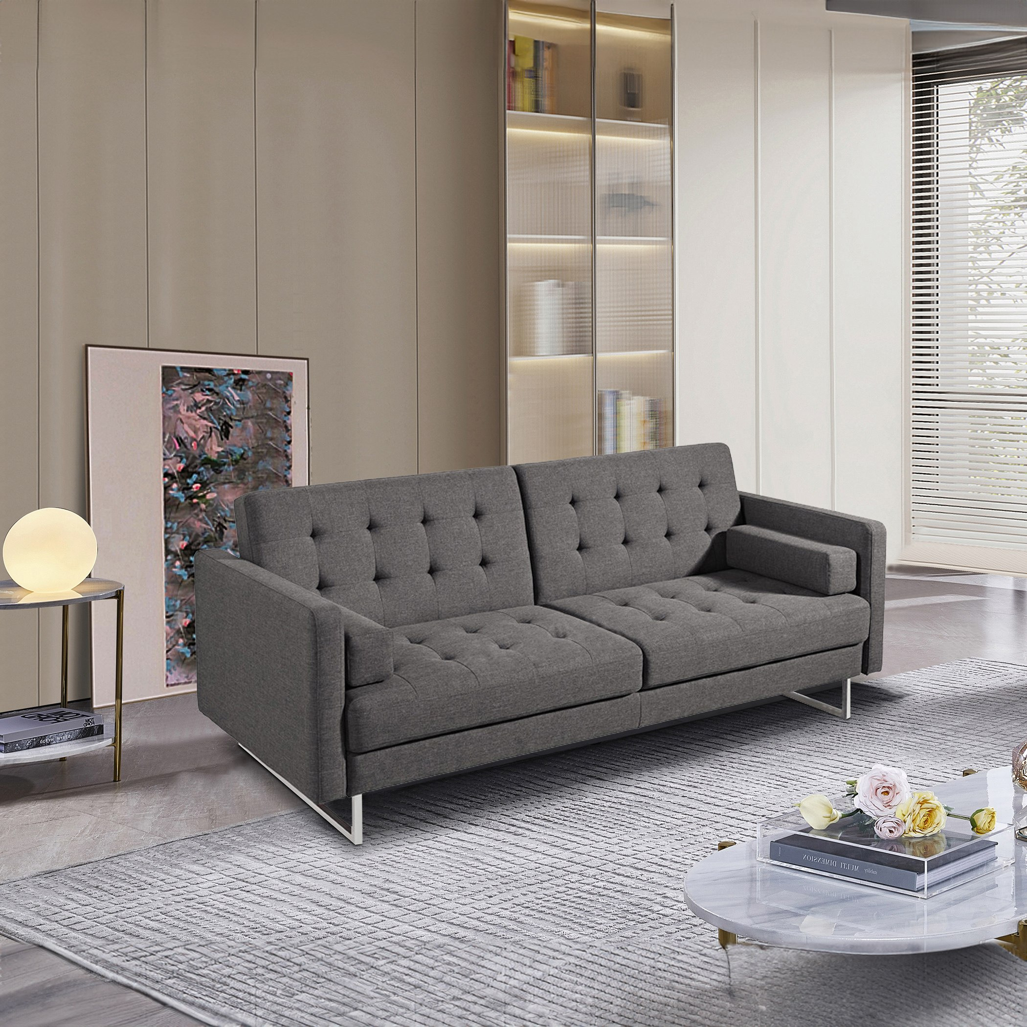 كنبة سرير قماش 3 مقاعد من نورويتش-hbxfurniture-sofasandarmchairs-sofabeds-image-2