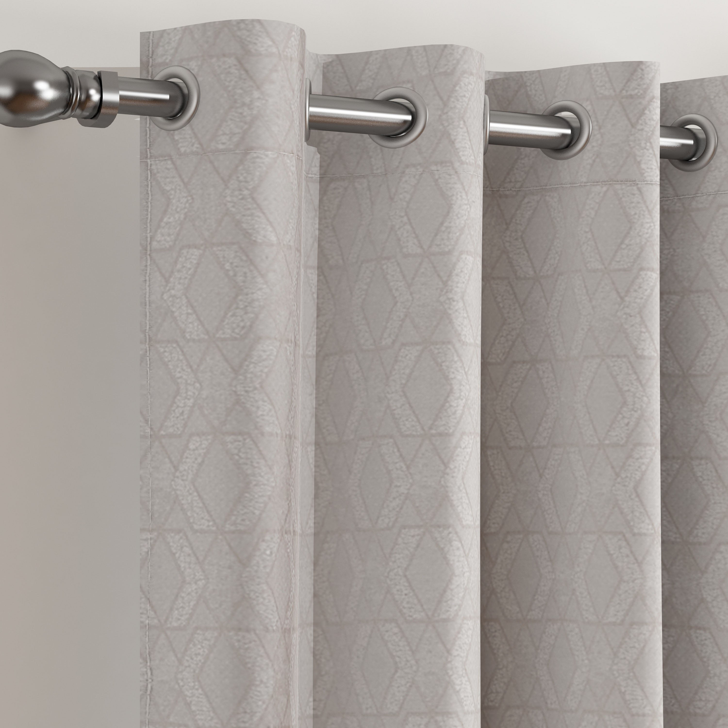 طقم ستائر جاكار قطعتين نيرو من إيكو إيرا - 140x240 سم-hbxhomeware-hbxdecorandfurnishings-image-2