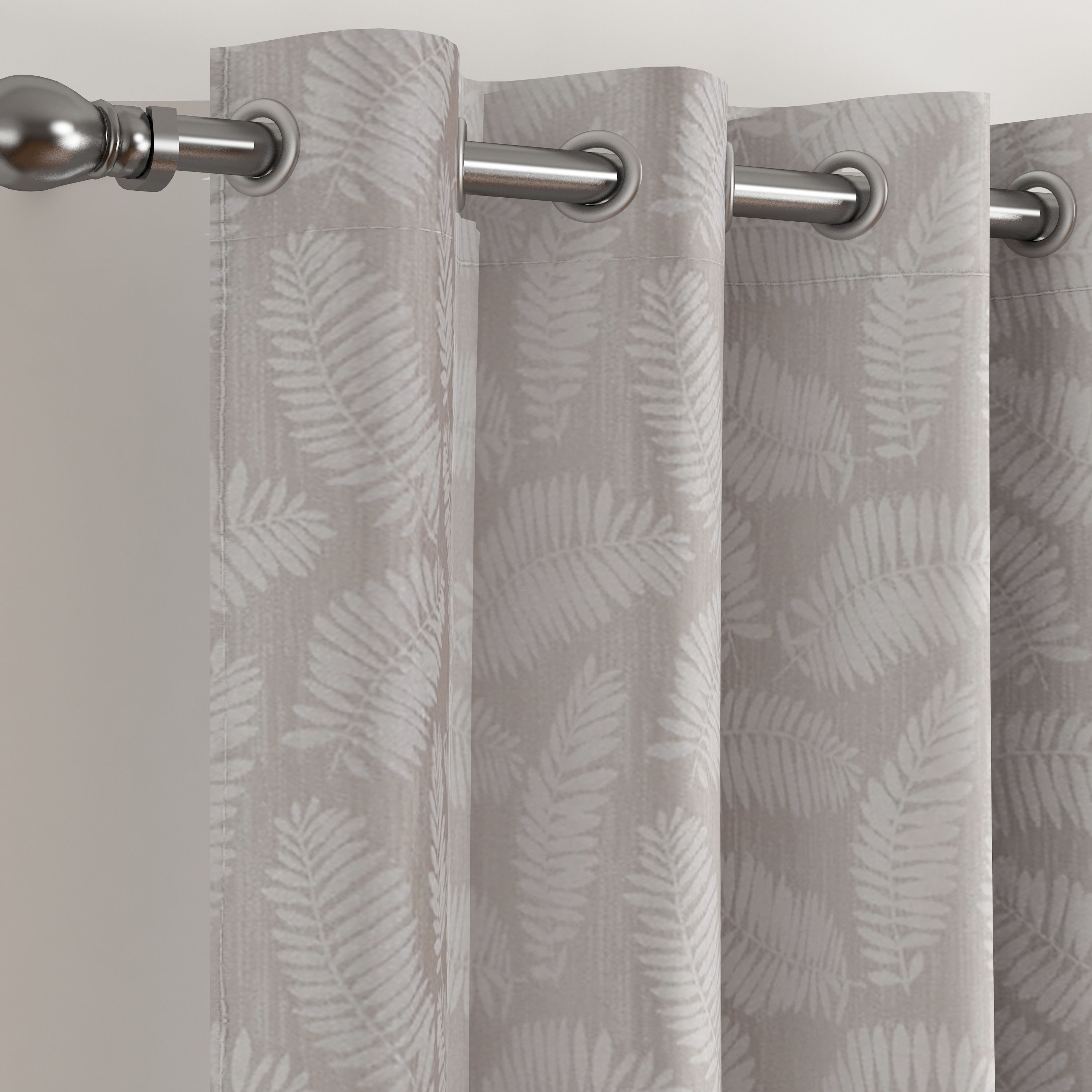 Eco Era Lela 2-Piece Jacquard Curtain Set - 140x240 cm-hbxhomeware-hbxdecorandfurnishings-image-2