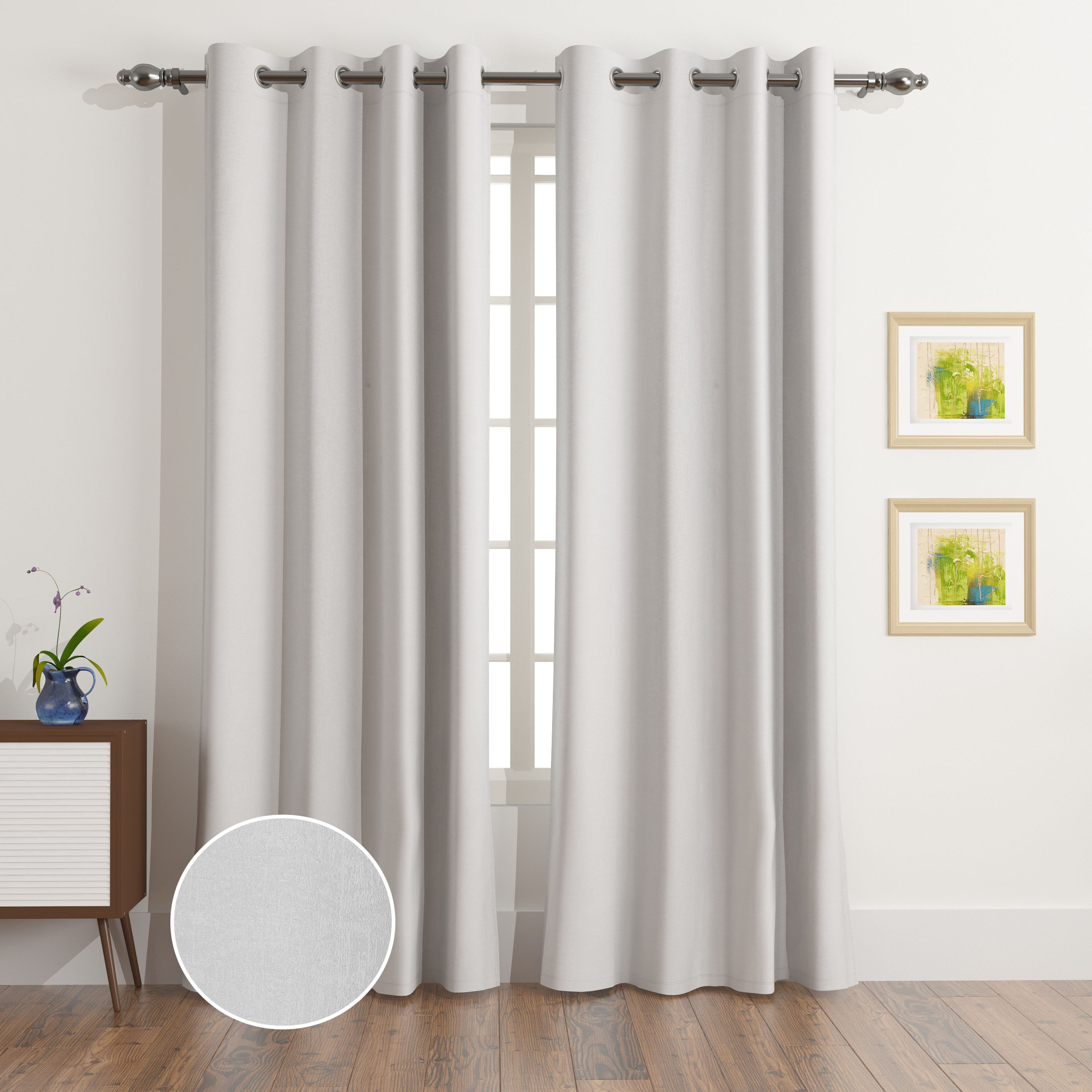 Dolorez 2-Piece Jacquard Curtain Set - 135x240 cm-hbxhomeware-hbxdecorandfurnishings-image-1