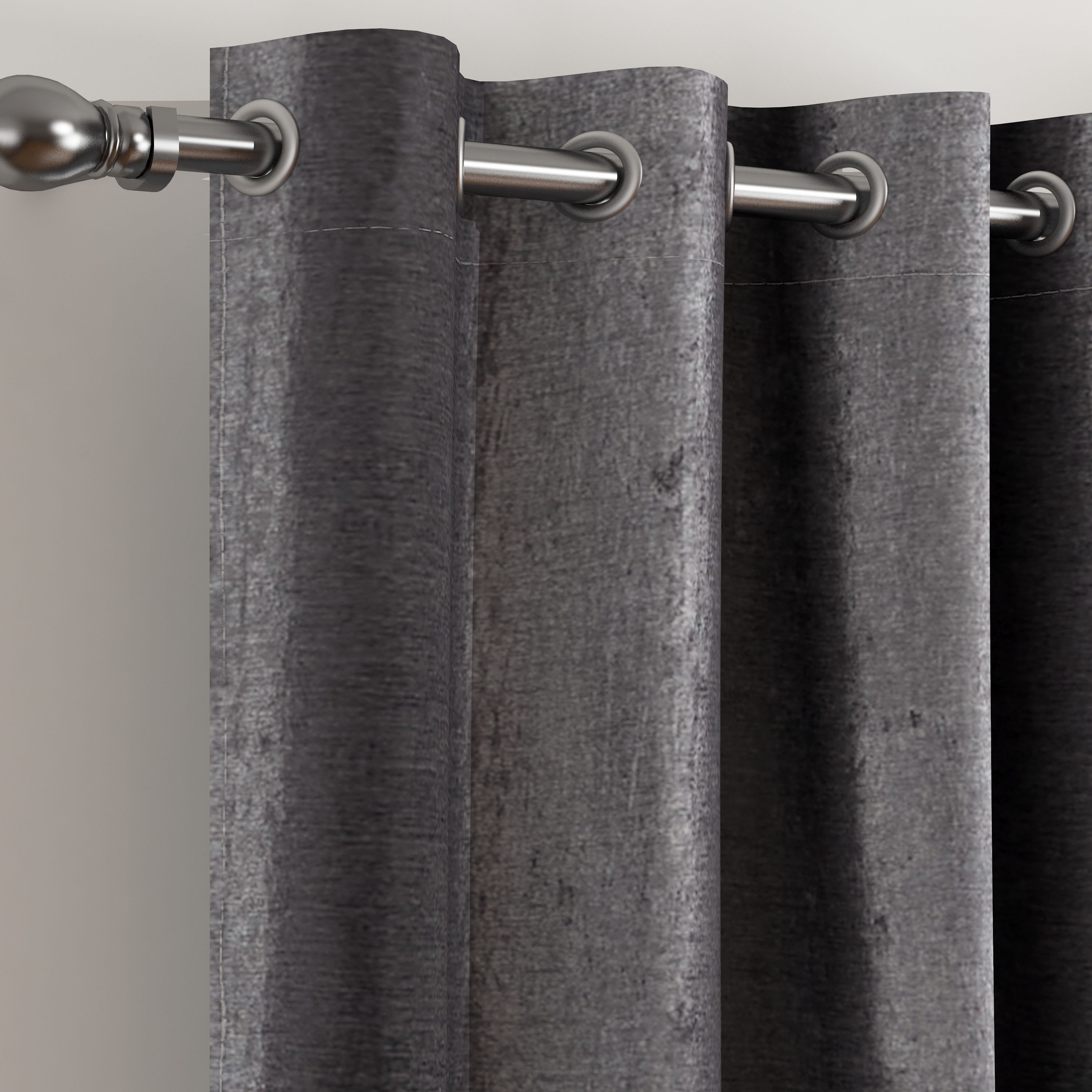 Stella 2-Piece Extra Long Chenille Curtain Set - 140x300 cm-hbxhomeware-hbxdecorandfurnishings-image-2
