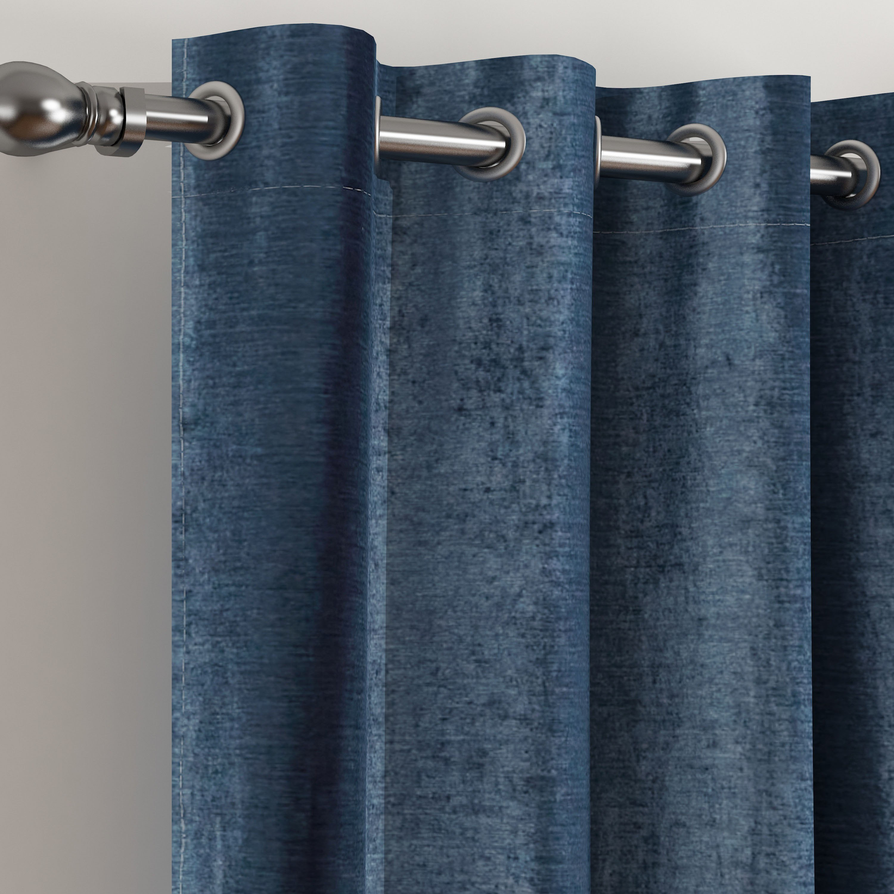 Stella 2-Piece Extra Long Chenille Curtain Set - 140x300 cm-hbxhomeware-hbxdecorandfurnishings-image-2