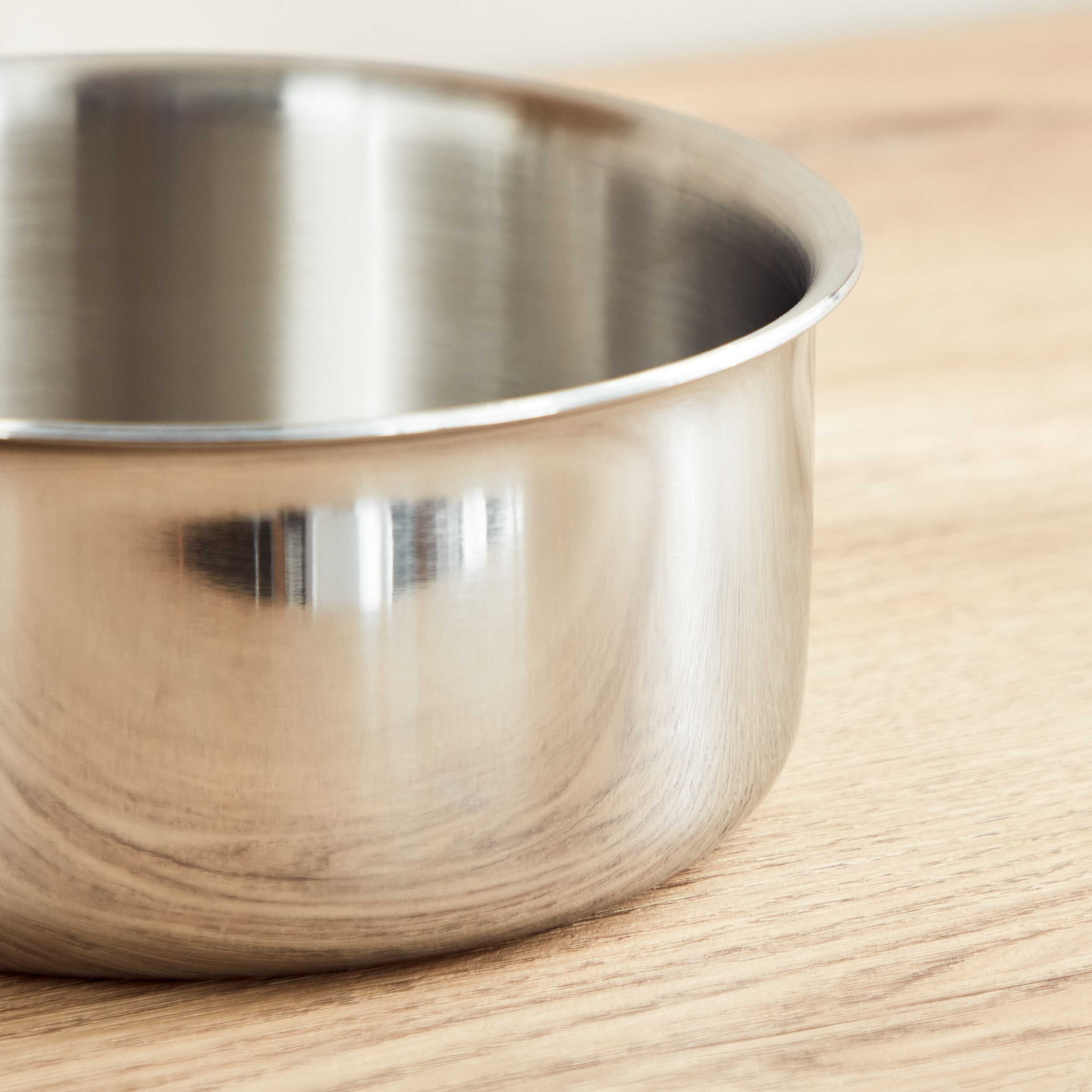 Glisten Steel Triply Saucepan - 18 cm-hbxhomeware-hbxkitchen-image-3
