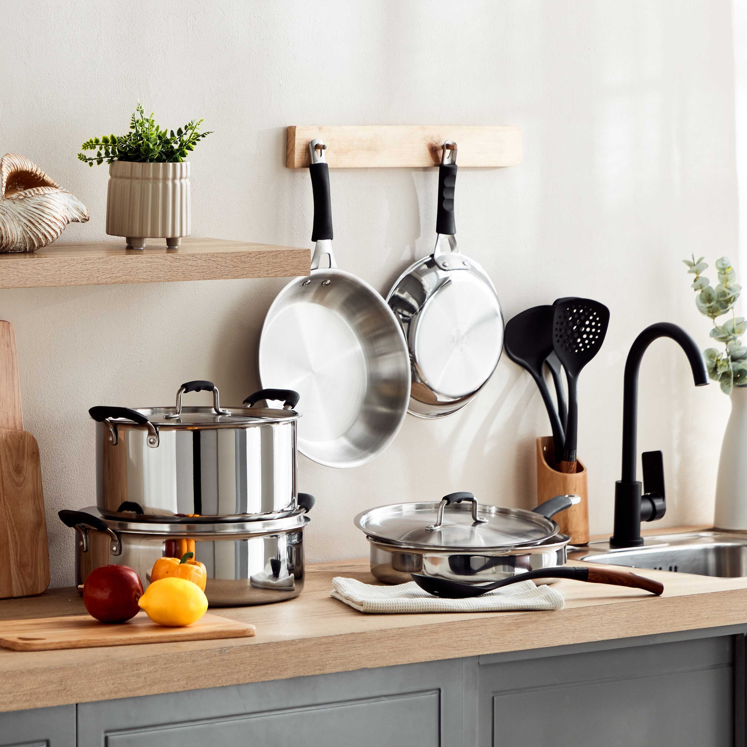 كسرولة ثلاثية الطبقات بغطاء ستيل من جليستن - 32 سم-hbxhomeware-hbxkitchen-image-7