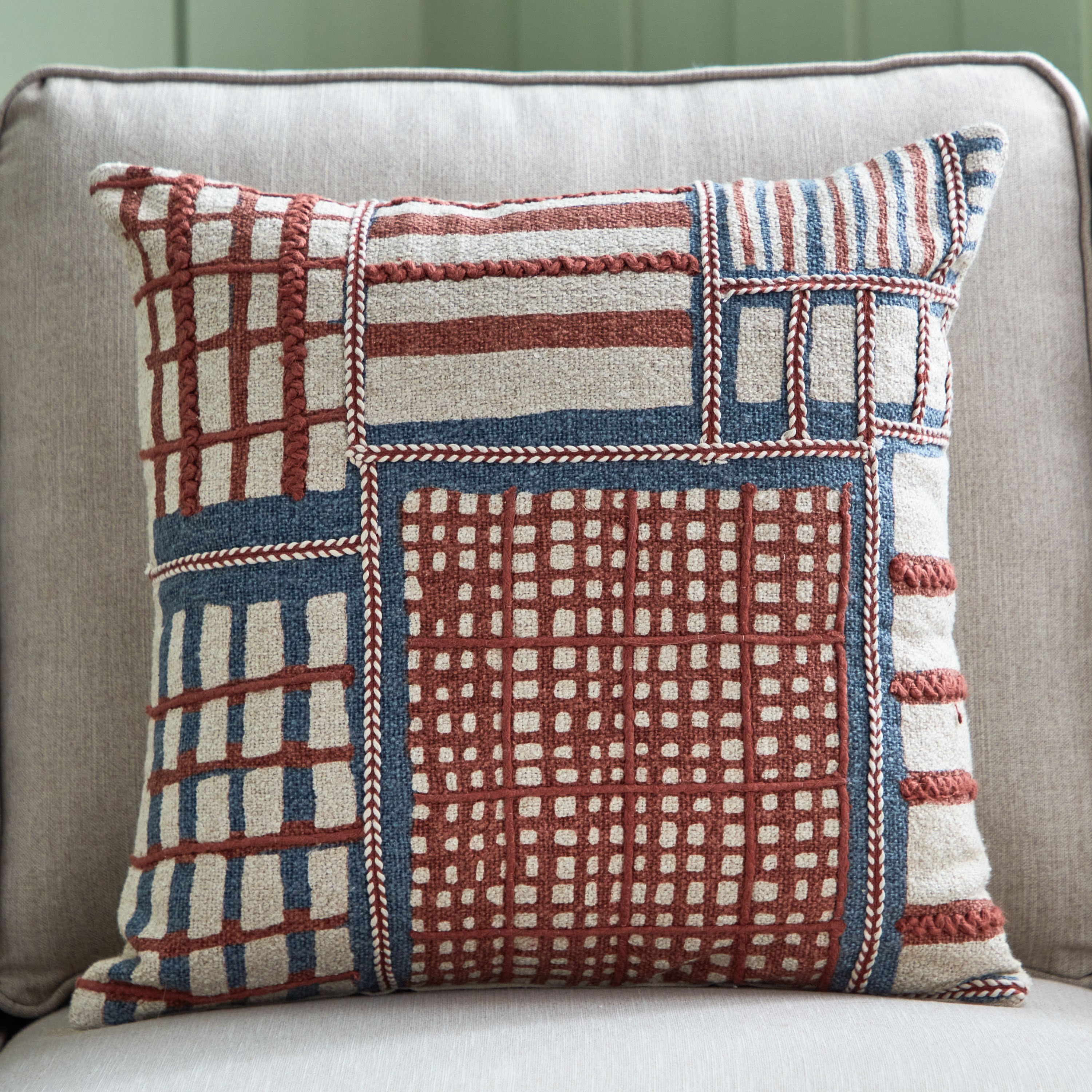 غطاء وسادة معنقد سوميل من آرت أكسنت- 45x45 سم-hbxhomeware-cushionsandcovers-cushioncovers-image-1