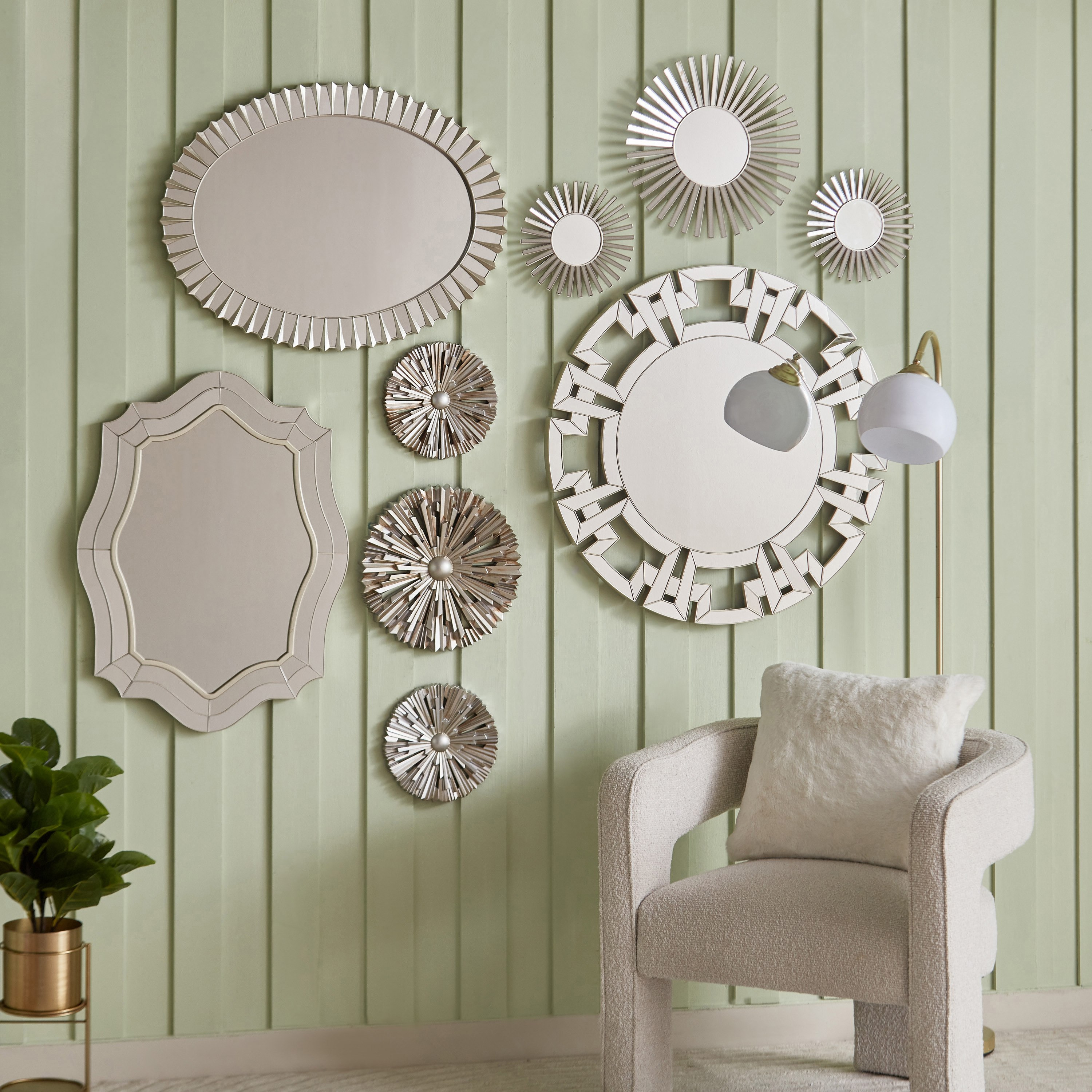 مرآة حائط مشطوفة من كاسيتي - 56x74x3 سم-hbxhomeware-hbxdecorandfurnishings-image-4