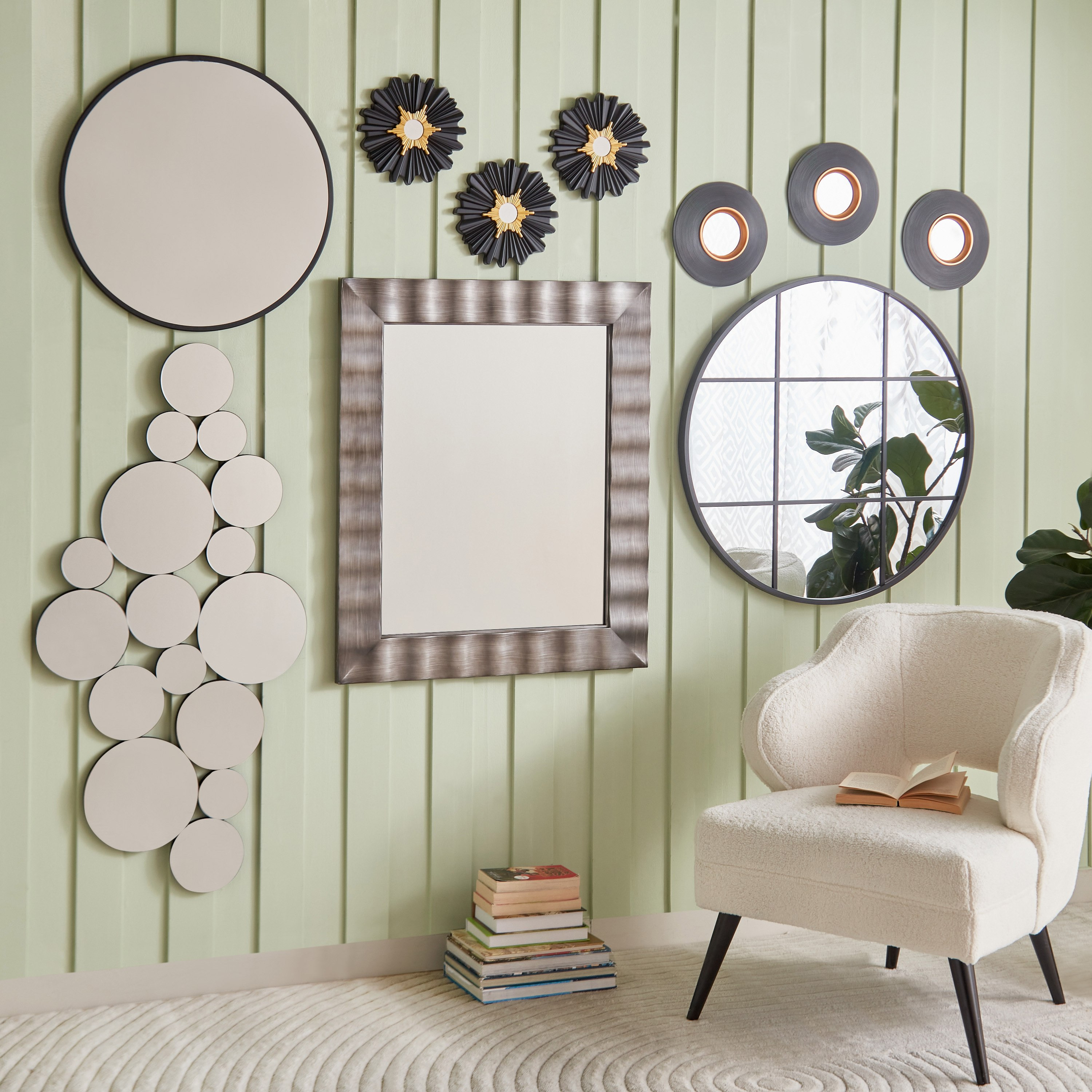 مرآة حائط من كاسيتي - 76x91x2.5  سم-hbxhomeware-hbxdecorandfurnishings-image-4
