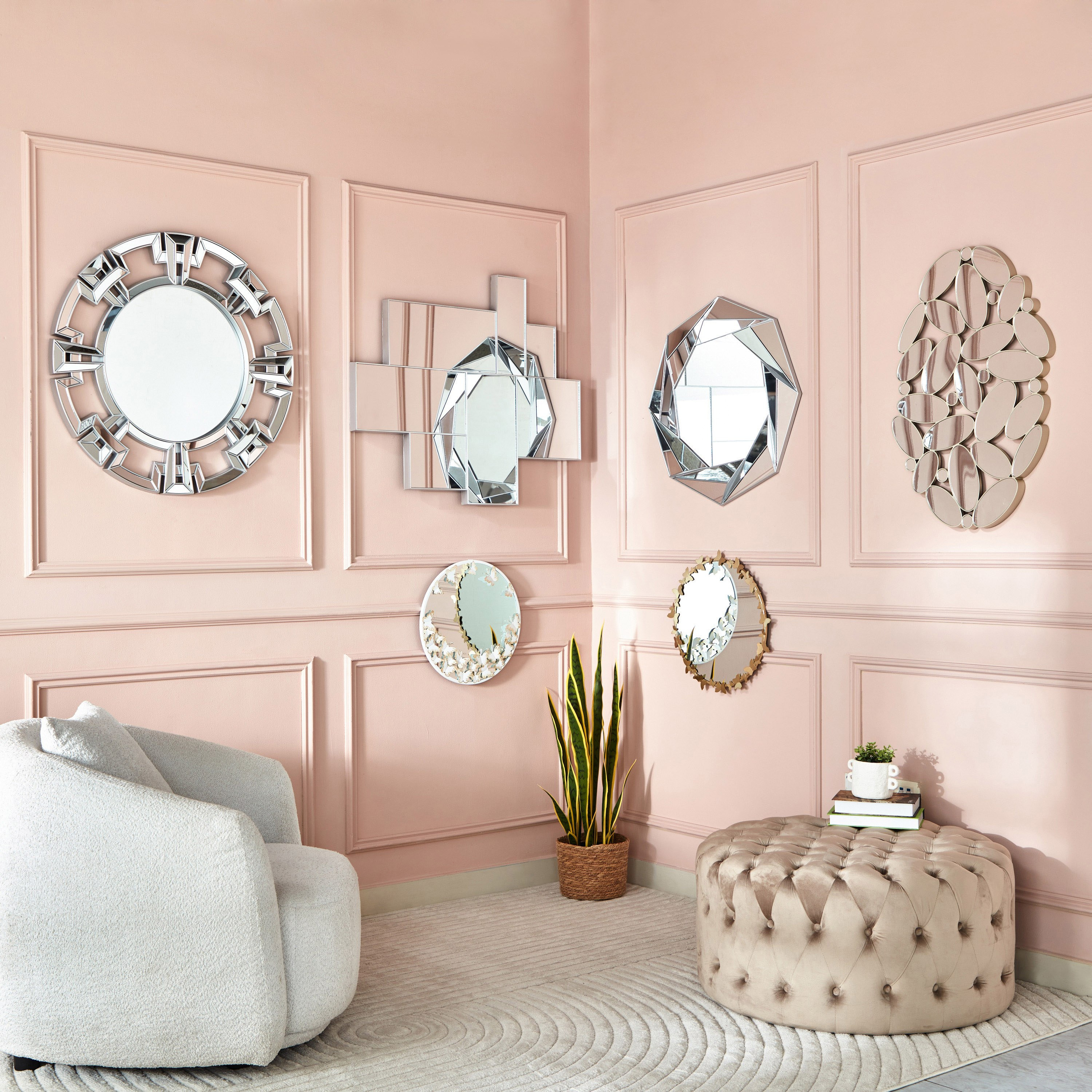 مرآة حائط معدن من مونتارا - 40x2 سم-hbxhomeware-hbxdecorandfurnishings-image-5
