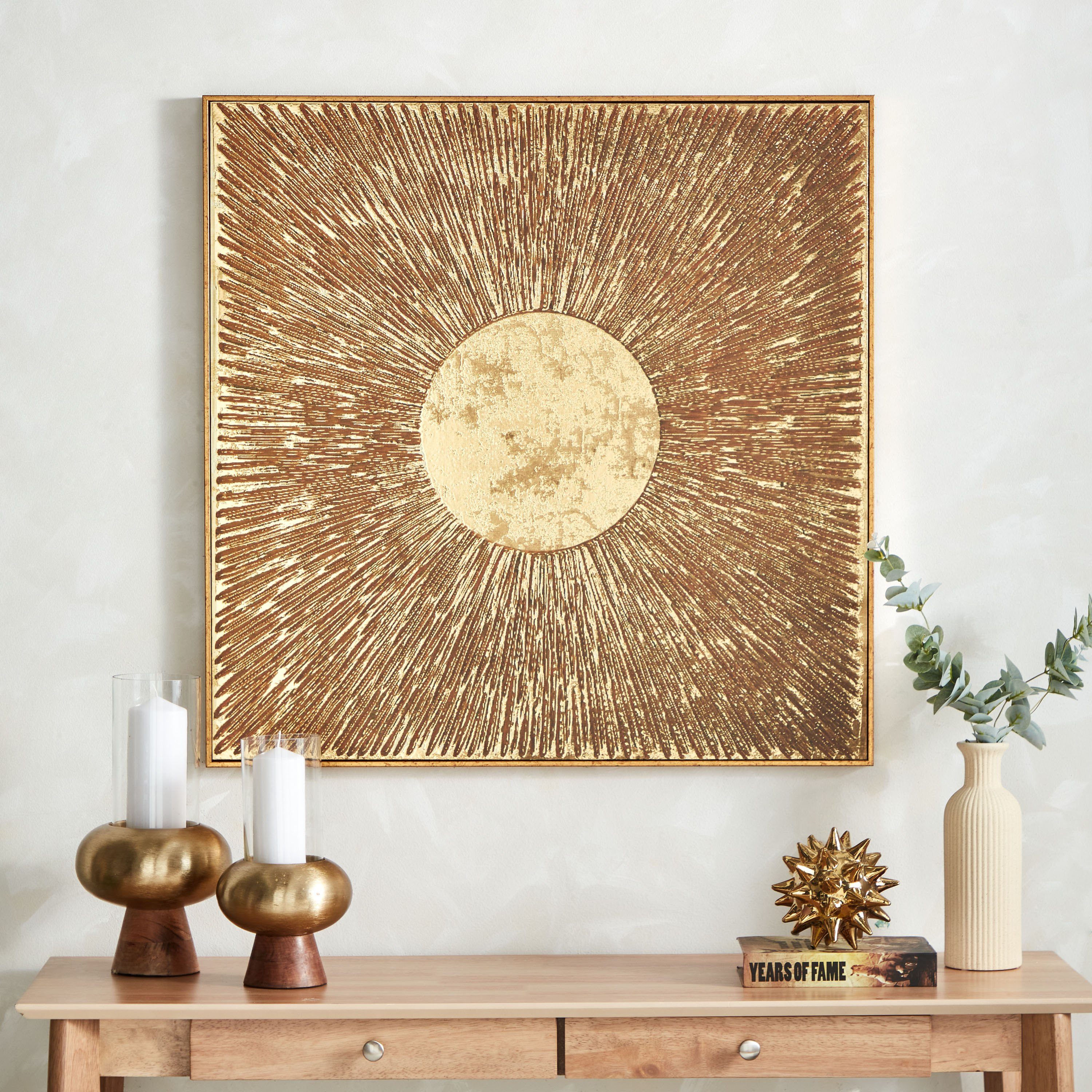 لوحة مؤطرة مع سطح شديد اللمعان من سايبرس - 80x80x2.8 سم-hbxhomeware-hbxdecorandfurnishings-image-2