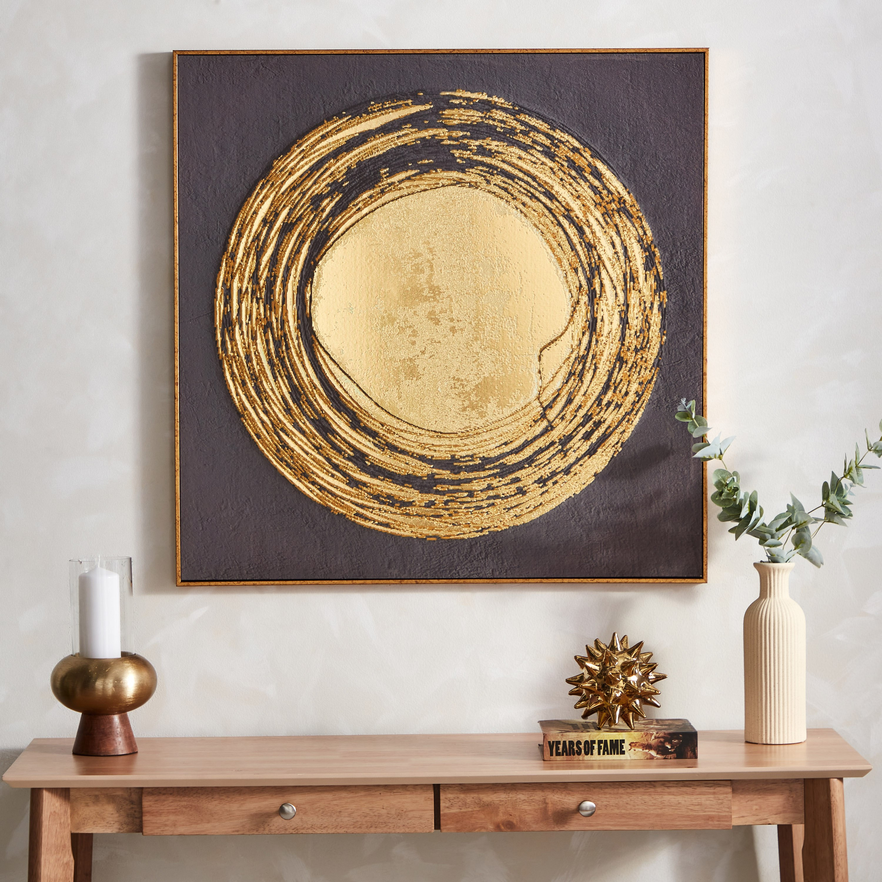 لوحة مؤطرة مع سطح شديد اللمعان من سايبرس - 80x80x2.8 سم-hbxhomeware-hbxdecorandfurnishings-image-2