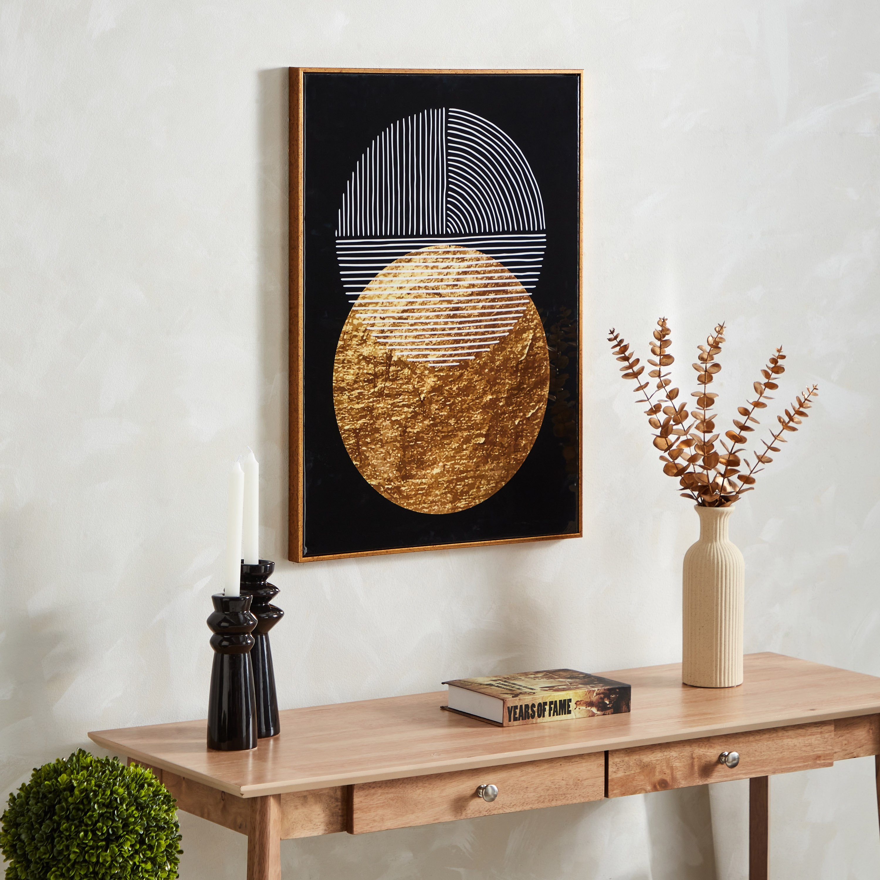 لوحة مؤطرة مع سطح شديد اللمعان من سايبرس - 50x70x2.8 سم-hbxhomeware-hbxdecorandfurnishings-image-1