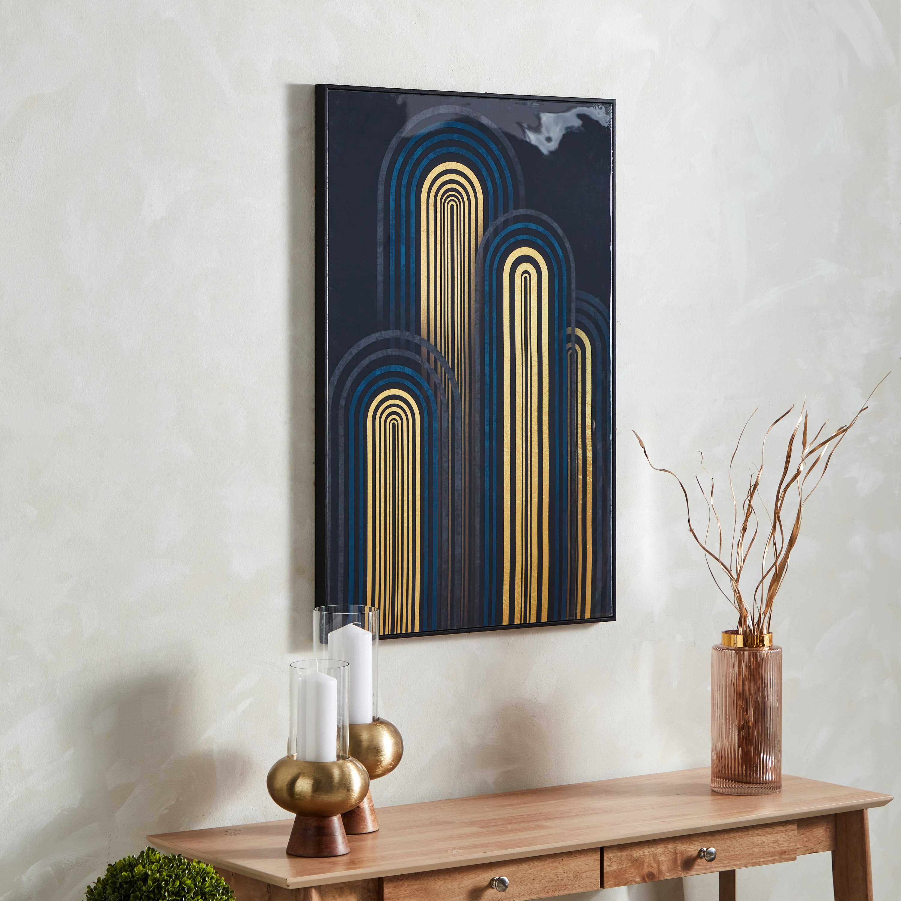 لوحة مؤطرة مع سطح شديد اللمعان من سايبرس - 60x90x2.8 سم-hbxhomeware-hbxdecorandfurnishings-image-1