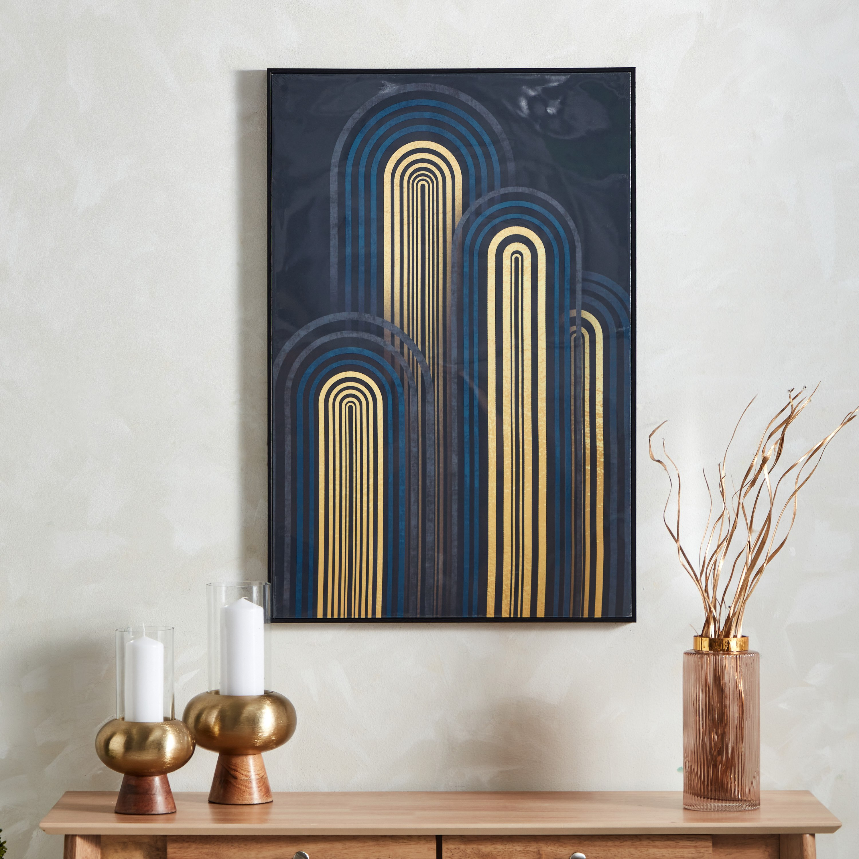 لوحة مؤطرة مع سطح شديد اللمعان من سايبرس - 60x90x2.8 سم-hbxhomeware-hbxdecorandfurnishings-image-2