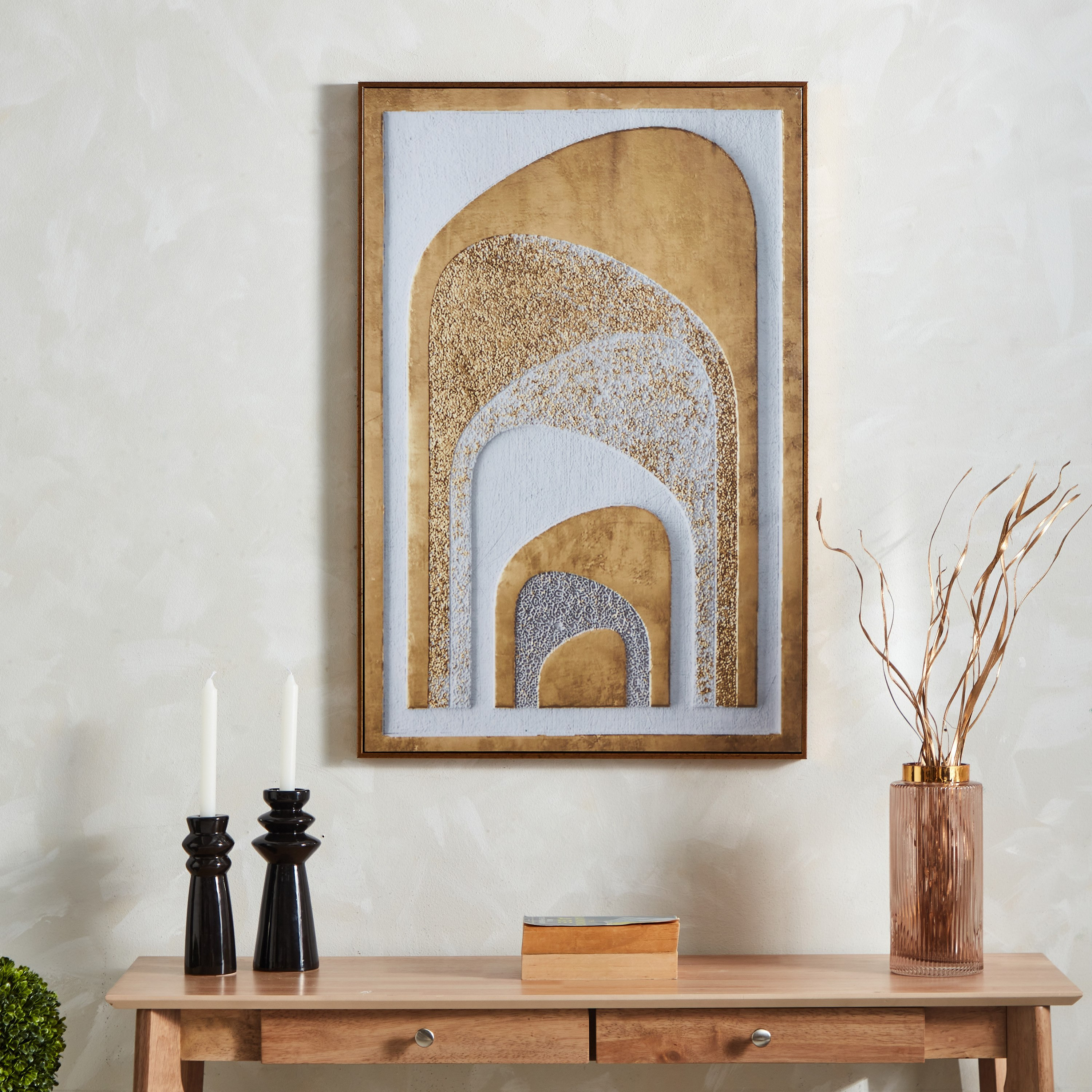 لوحة مؤطرة مع سطح شديد اللمعان من سايبرس - 60x90x2.8 سم-hbxhomeware-hbxdecorandfurnishings-image-2