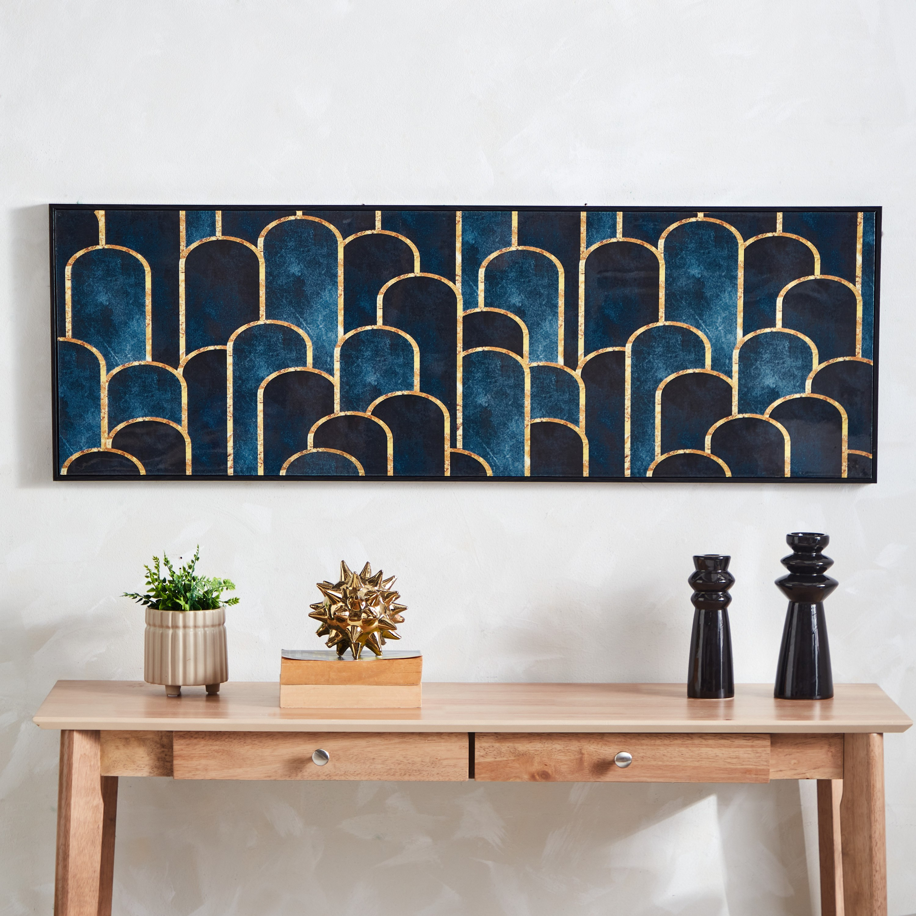 لوحة مؤطرة مع سطح شديد اللمعان من سايبرس - 40x120x2.8 سم-PROMO_HB_AE_B2G2_011025-image-2