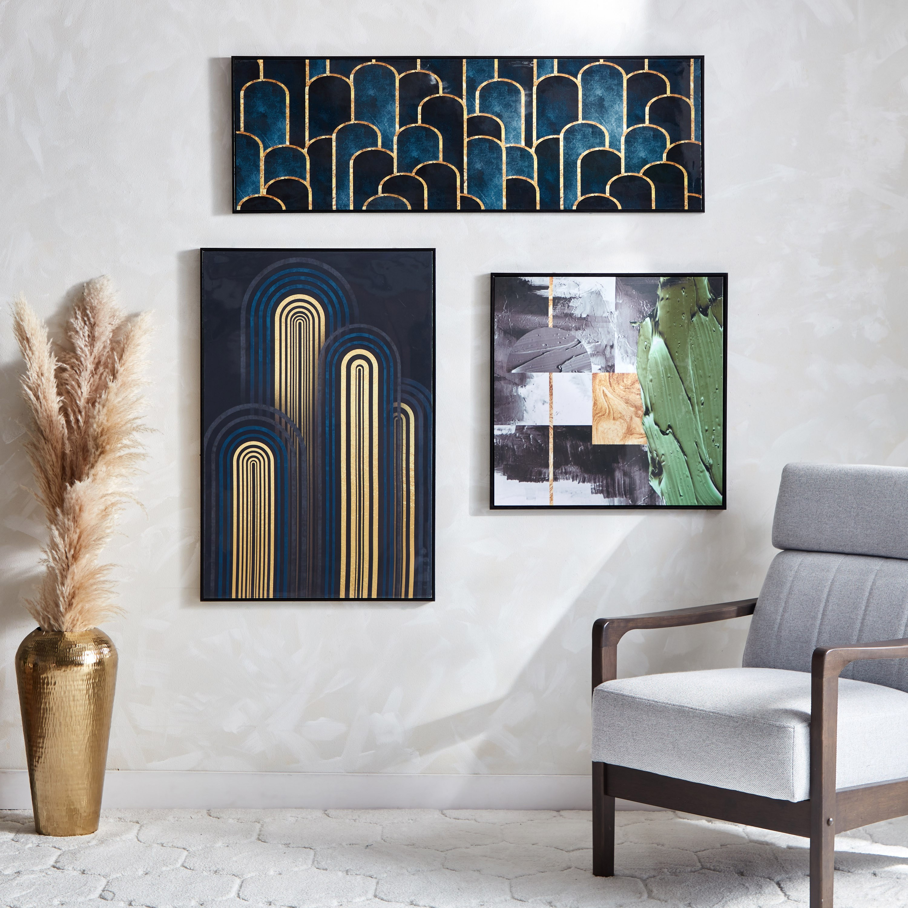 لوحة مؤطرة مع سطح شديد اللمعان من سايبرس - 40x120x2.8 سم-PROMO_HB_AE_B2G2_011025-image-5