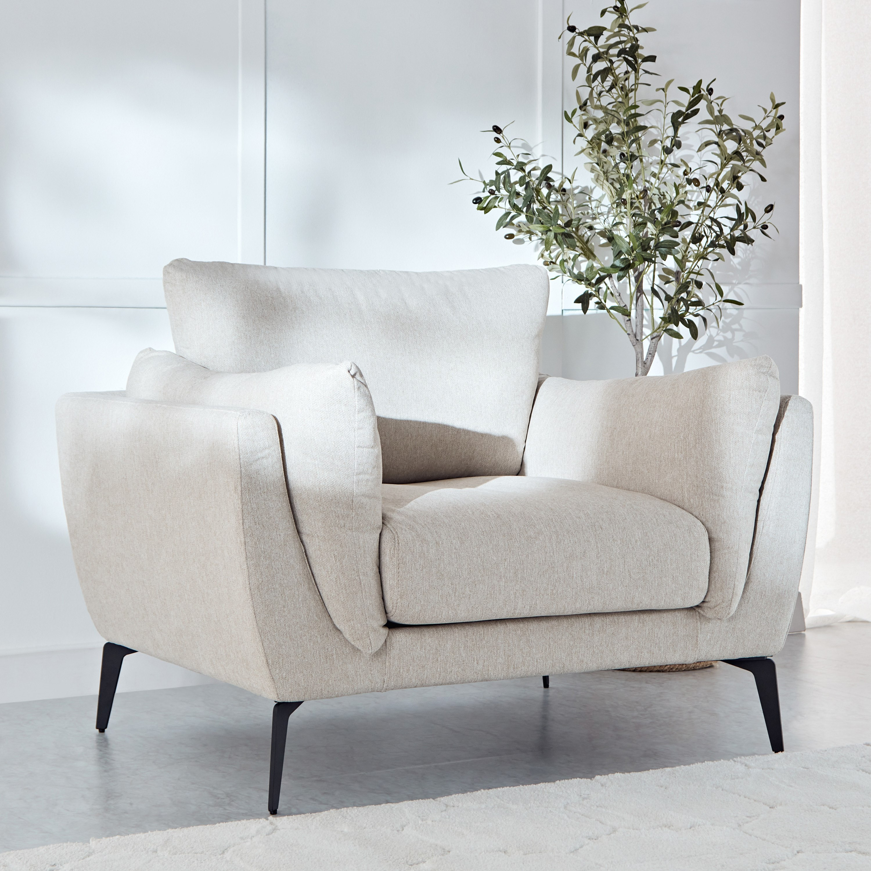 Buy Lucina Fabric Armchair Sofa Online in Bahrain | Homebox