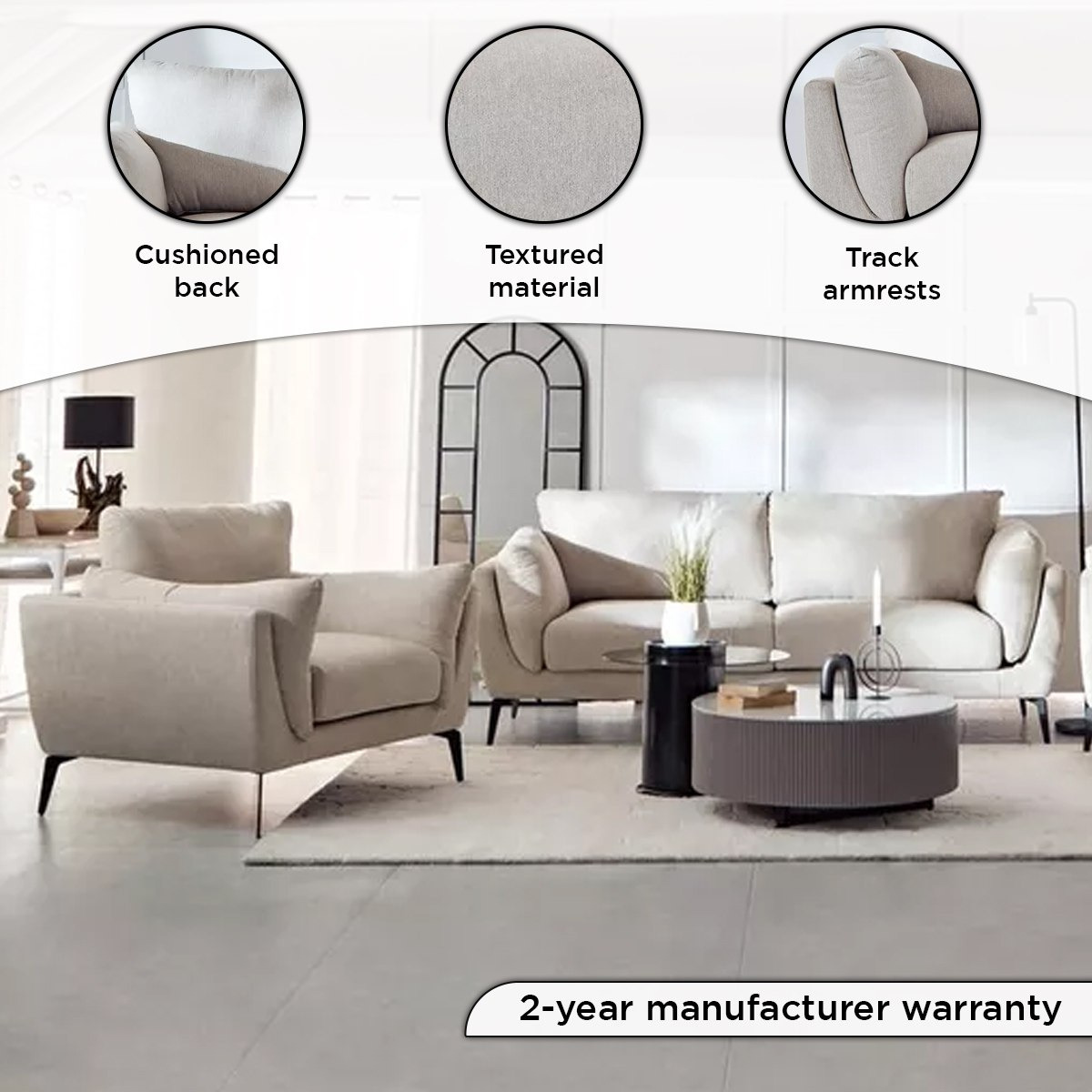 Lucina Fabric Armchair Sofa-hbxlivingroom-sofasandarmchairs-sofas-image-5