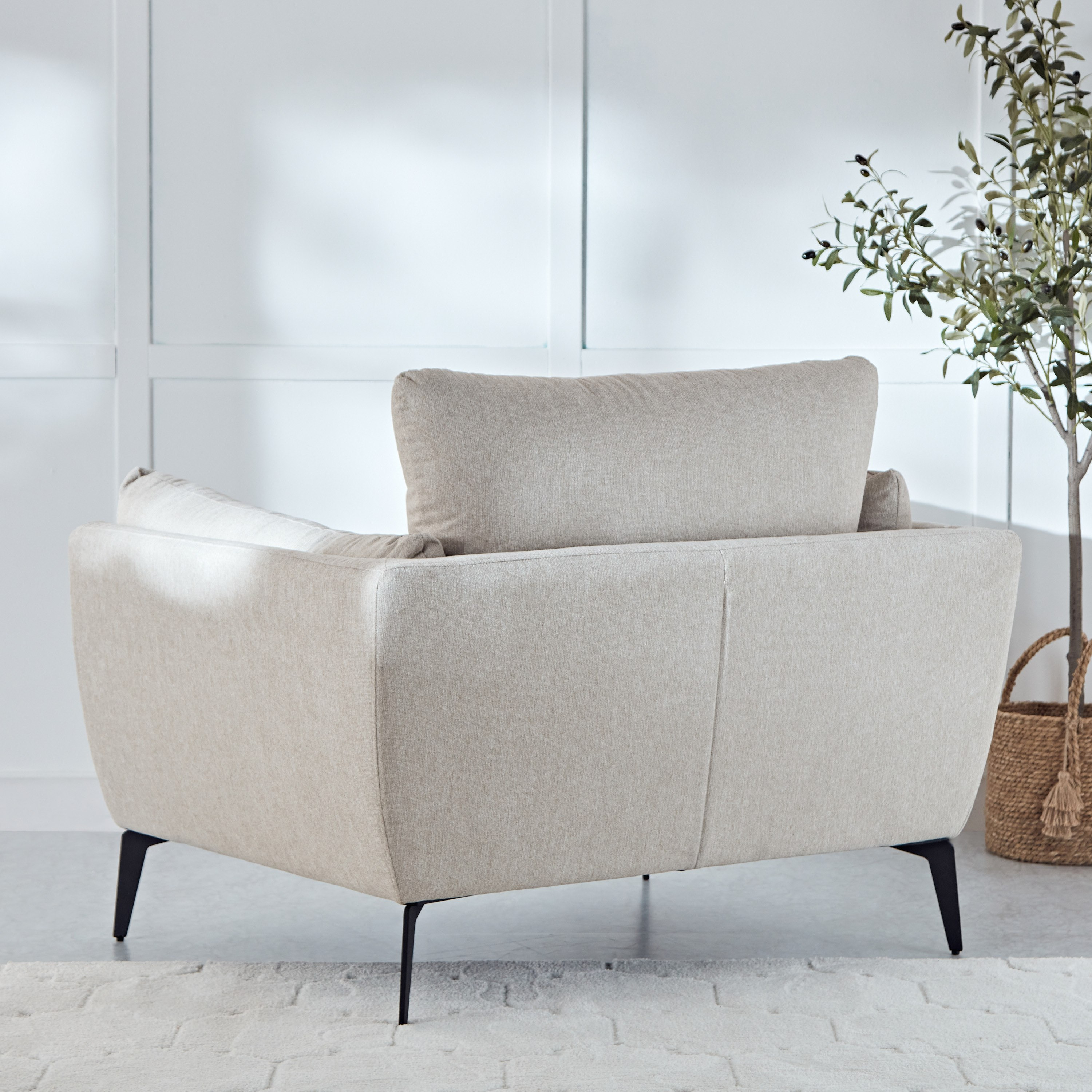 Lucina Fabric Armchair Sofa-hbxlivingroom-sofasandarmchairs-sofas-image-3