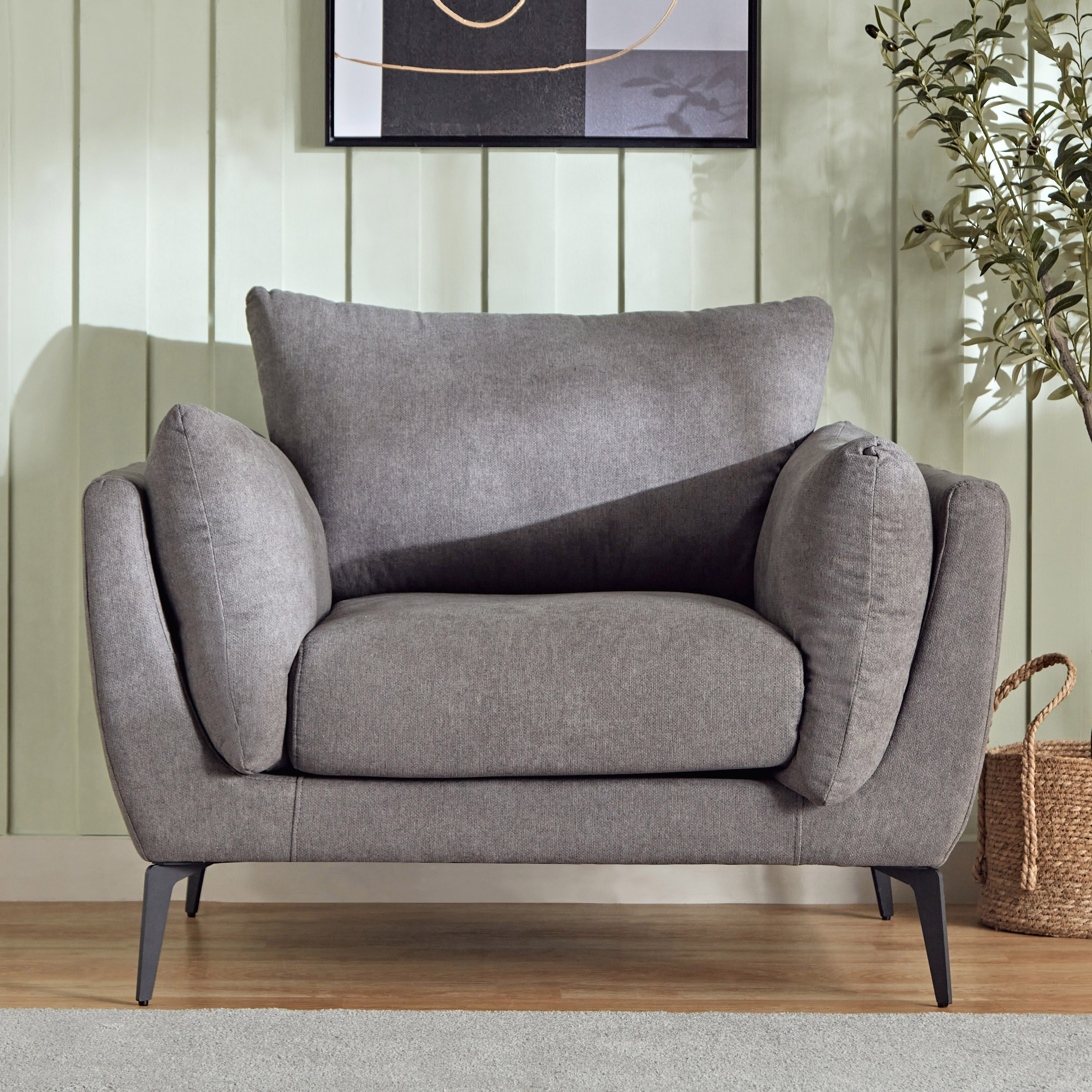 Lucina Fabric Armchair Sofa-hbxlivingroom-sofasandarmchairs-sofas-image-3
