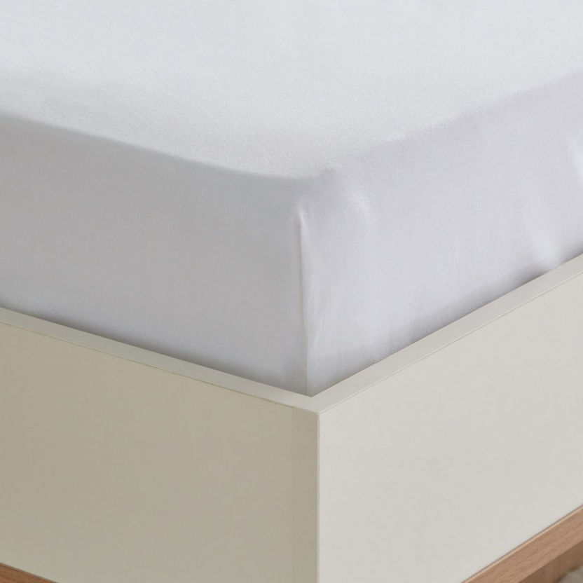 Essential Cotton King Flat Sheet - 240x260 cm-Sheets and Pillow Covers-image-4