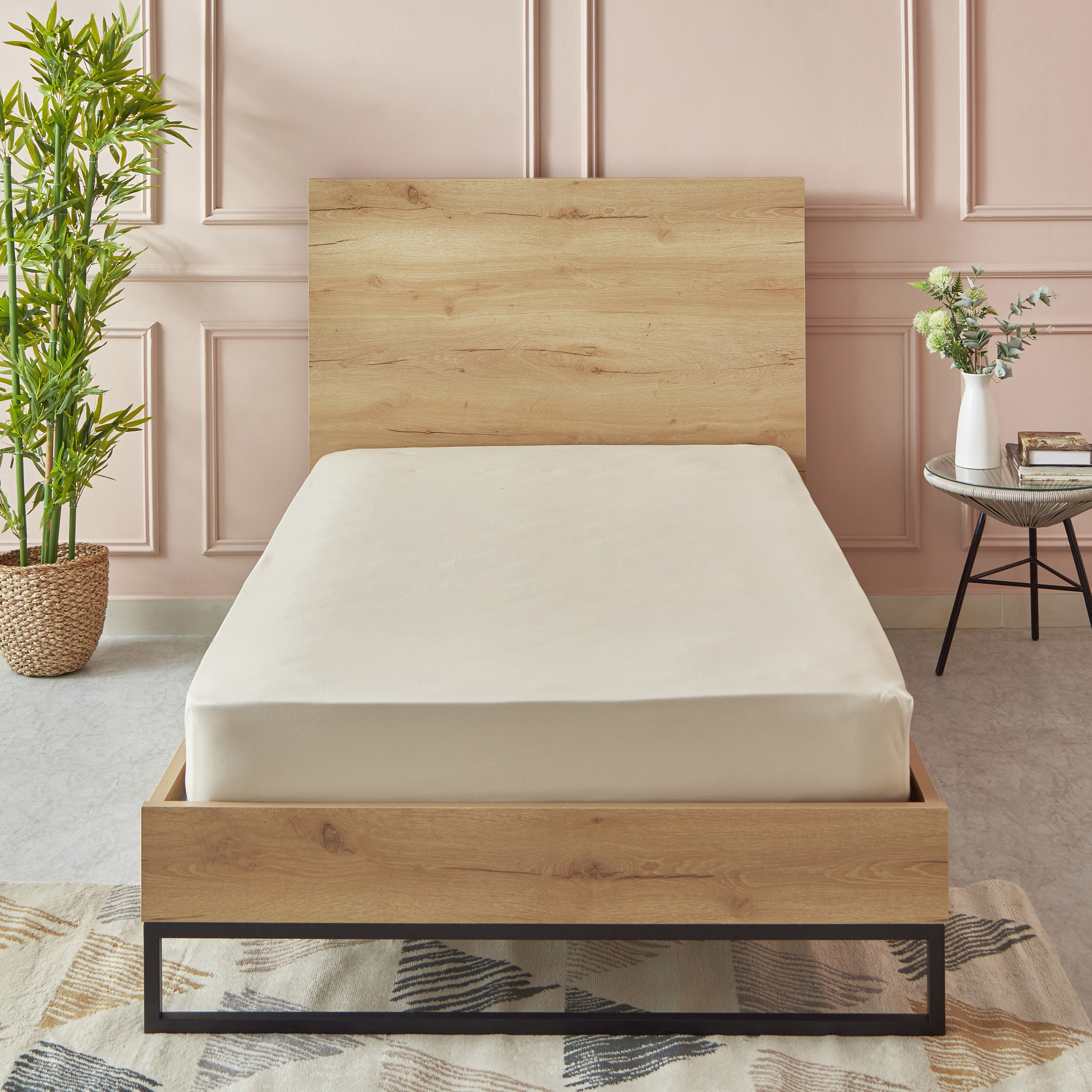 Essential Twin BCI Cotton Fitted Sheet - 120x200+25 cm-hbxhomeware-hbxbedroom-image-2