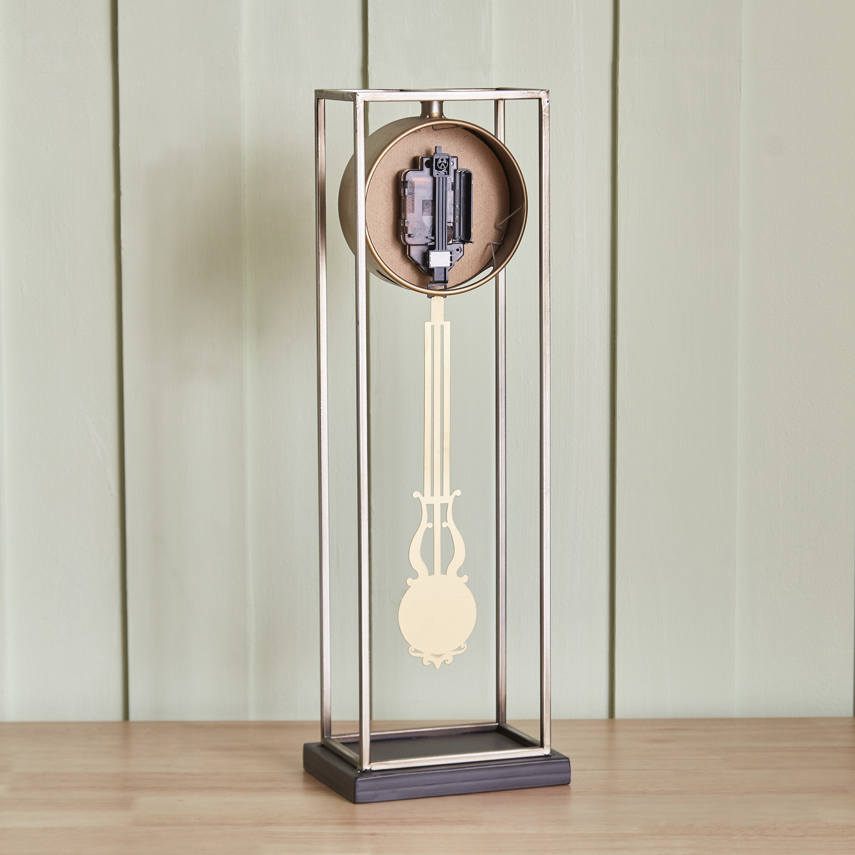 ساعة طاولة بندول معدنية من مافريك - 17x12x51.5 سم-PROMO_HB_AE_B1G1_250925-image-3