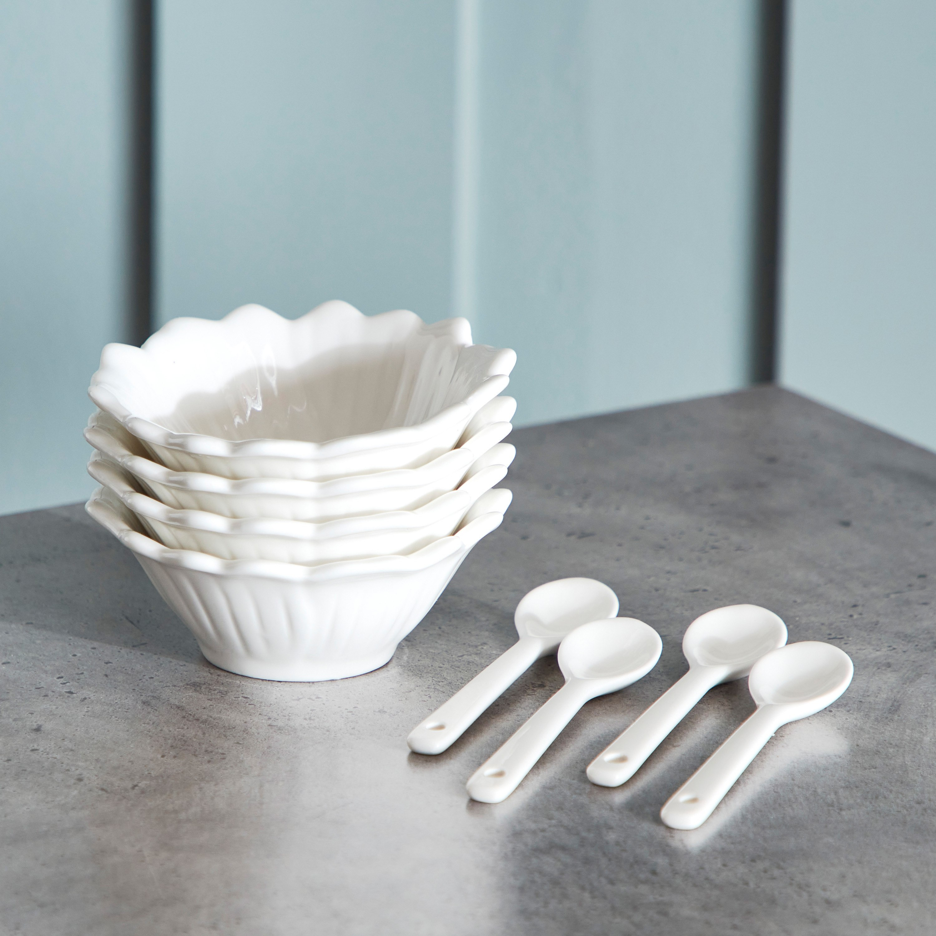 طقم ملعقة ووعاء 8 قطع من نوفا-hbxdecorandfurnishings-tabletop-crockery-image-3