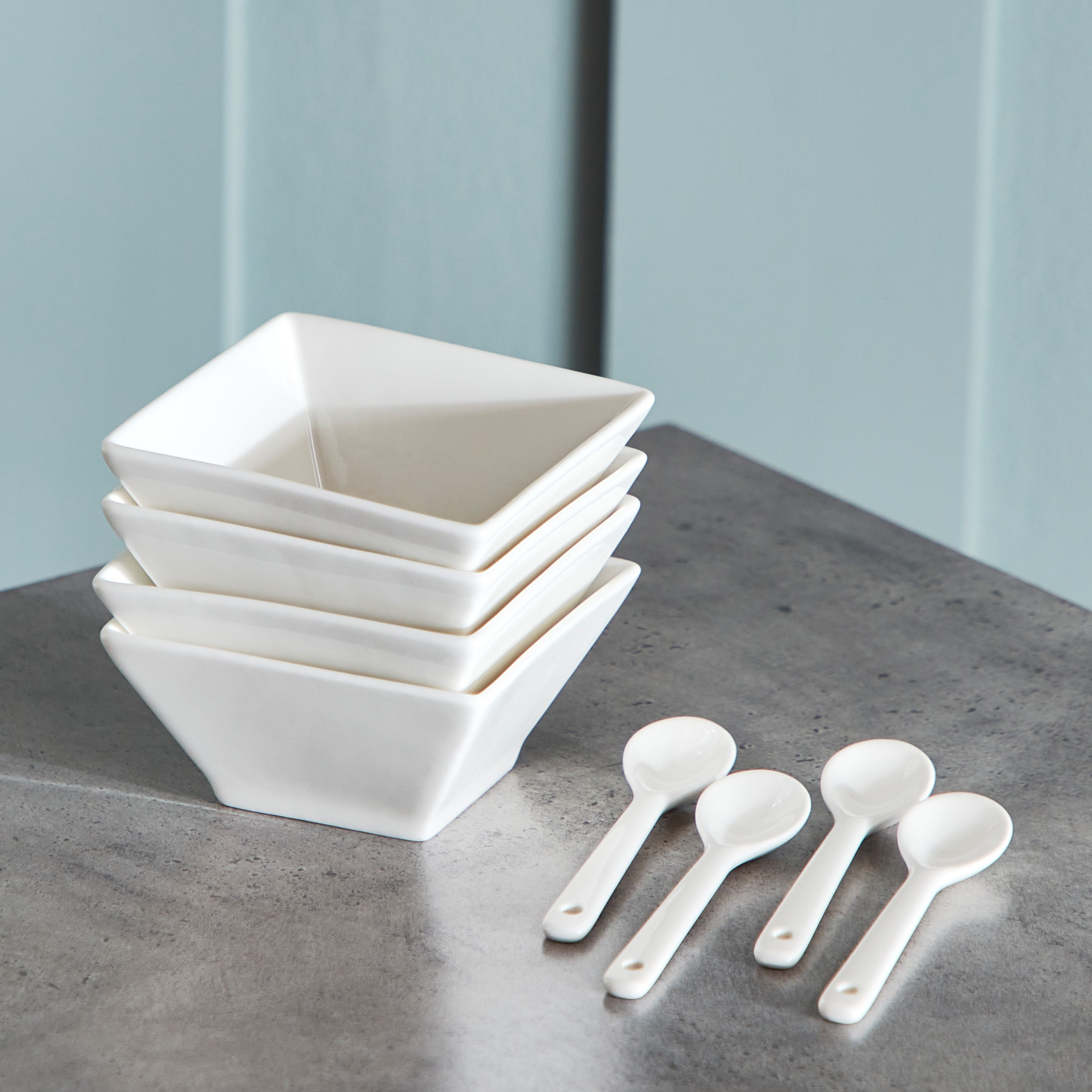 طقم ملعقة ووعاء 8 قطع من نوفا-hbxdecorandfurnishings-tabletop-crockery-image-3