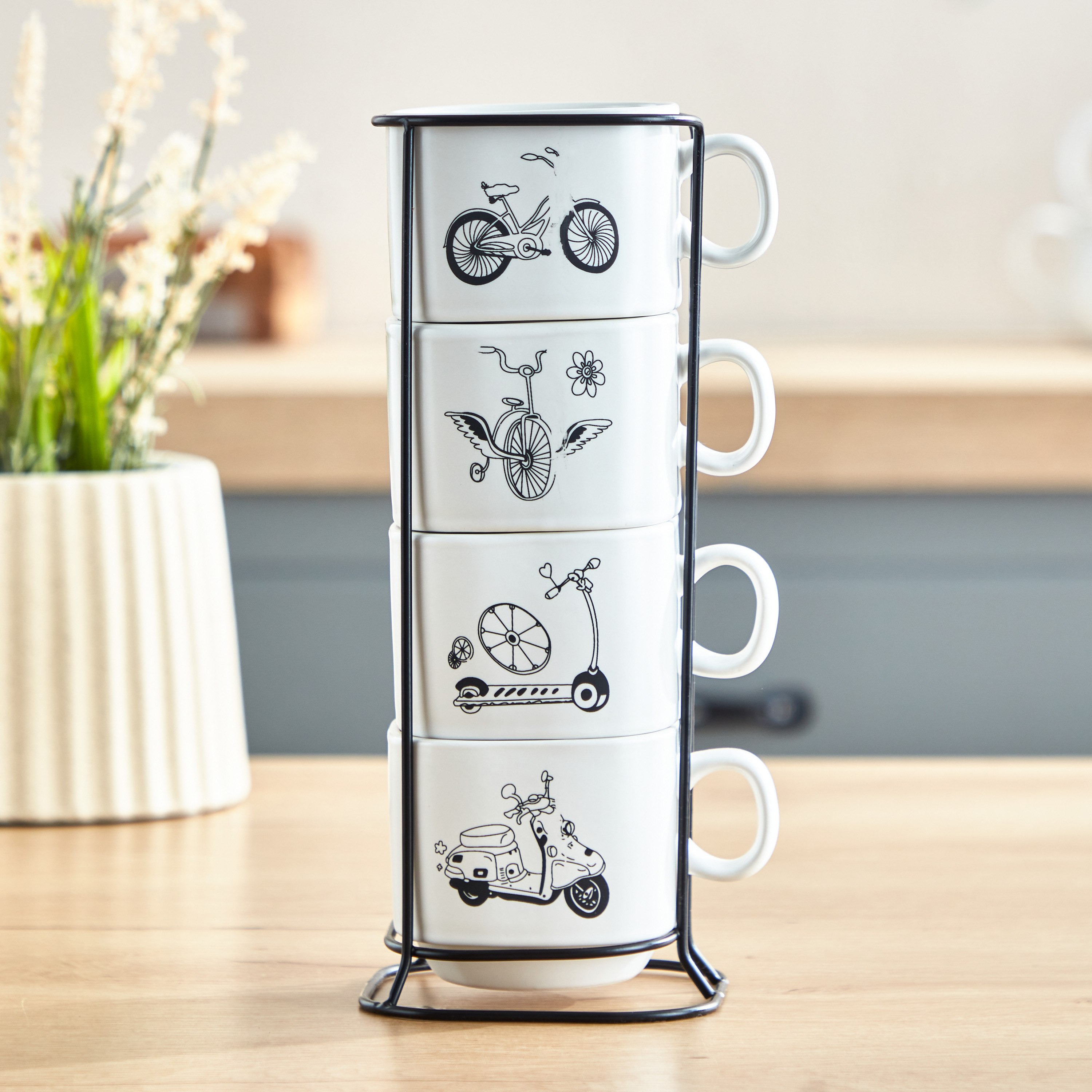 طقم مجات وحامل 5 قطع من نيو-hbxhomeware-hbxkitchen-image-2