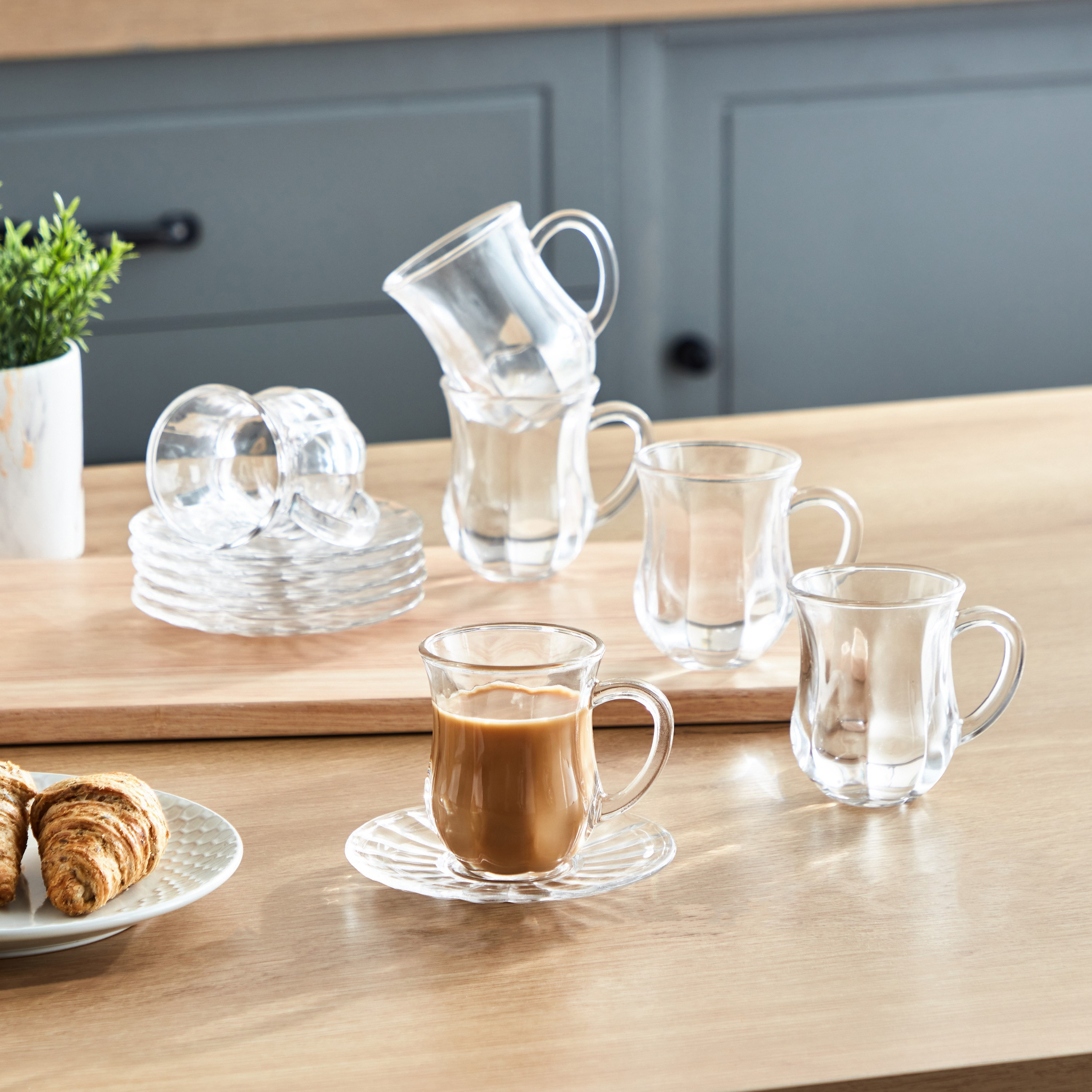 فناجين وصحون من نيو - طقم من 12 قطعة-hbxhomeware-hbxkitchen-image-1
