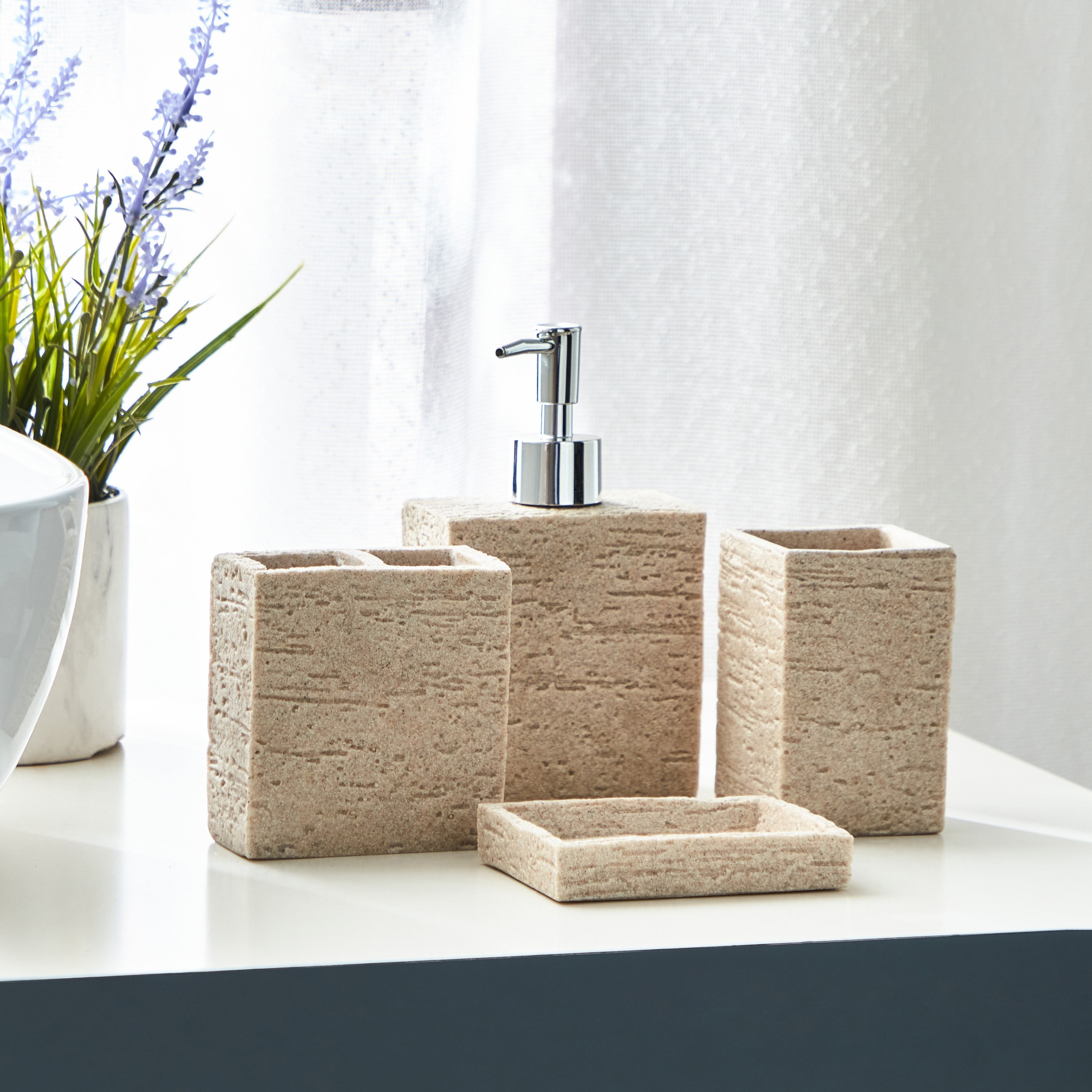 طقم حمام 4 قطع من ناتشورا زين-hbxdecorandfurnishings-bathroomaccessories-bathroomsets-image-1