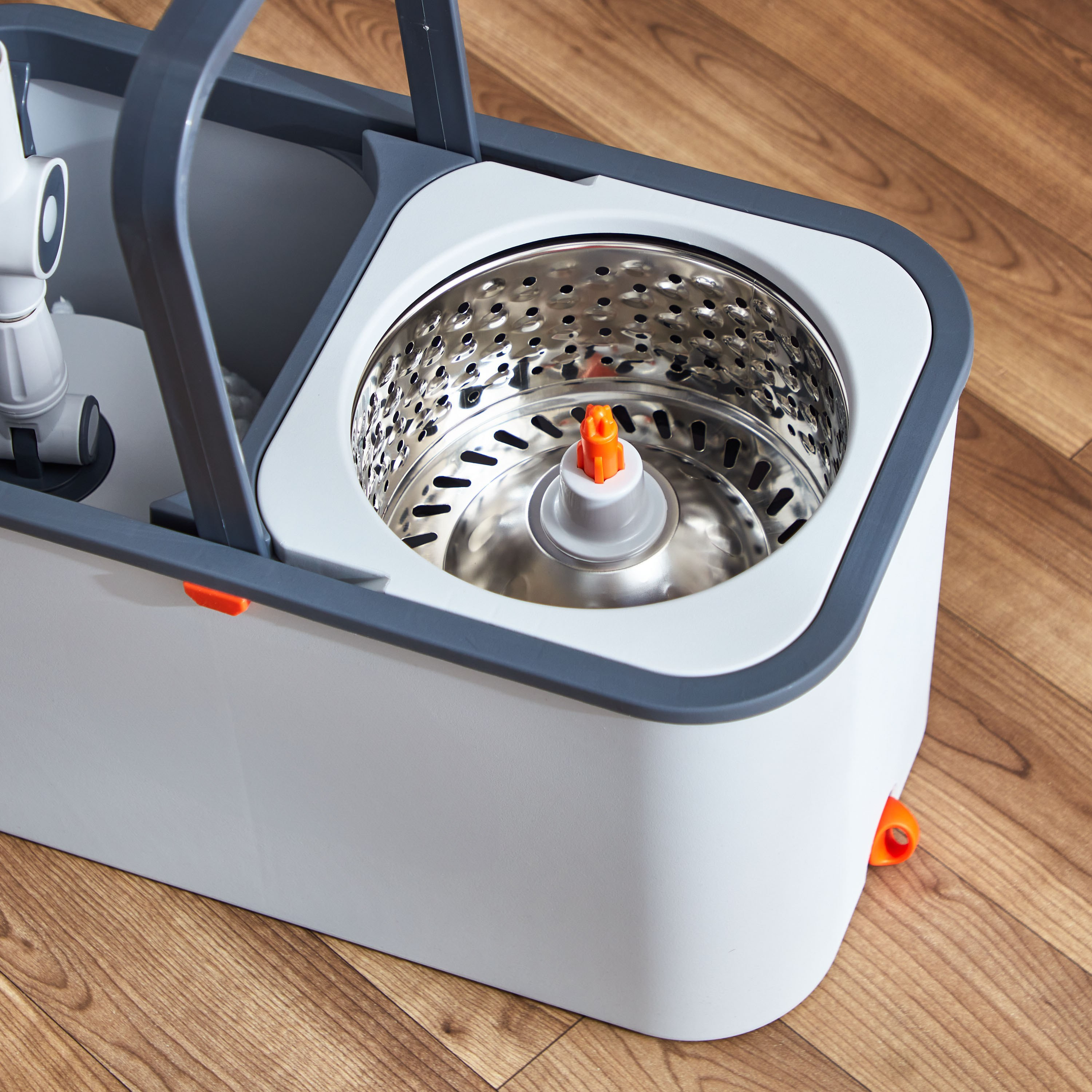 طقم دلو تنظيف دوار 360 درجة بريمو من سبينفينيتي - 20 لتر-hbxbathroom-laundry-cleaningaccessories-image-3