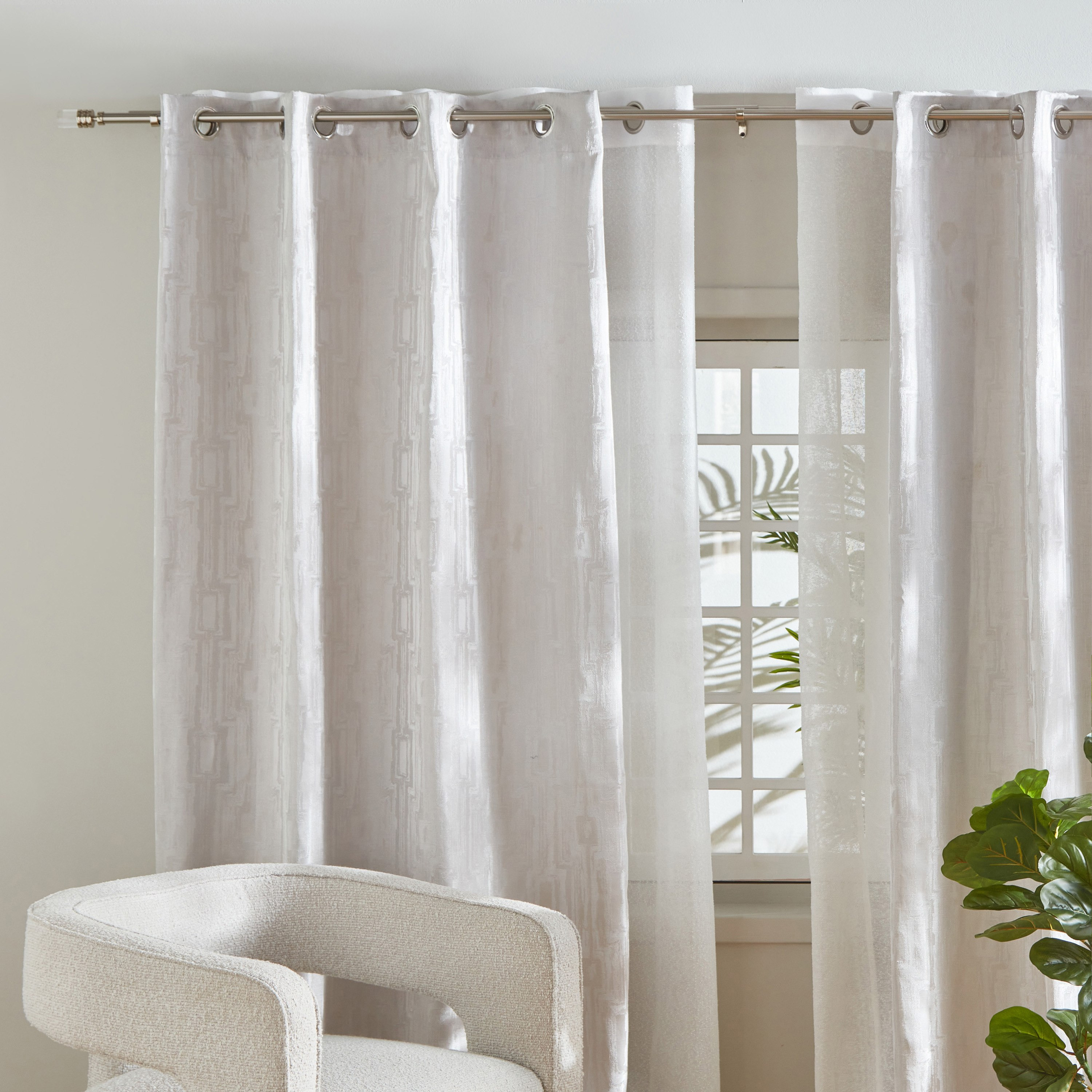 Vista Steel Extendable 19mm Double Curtain Rod - 150-450 cm-hbxhomeware-hbxdecorandfurnishings-image-4