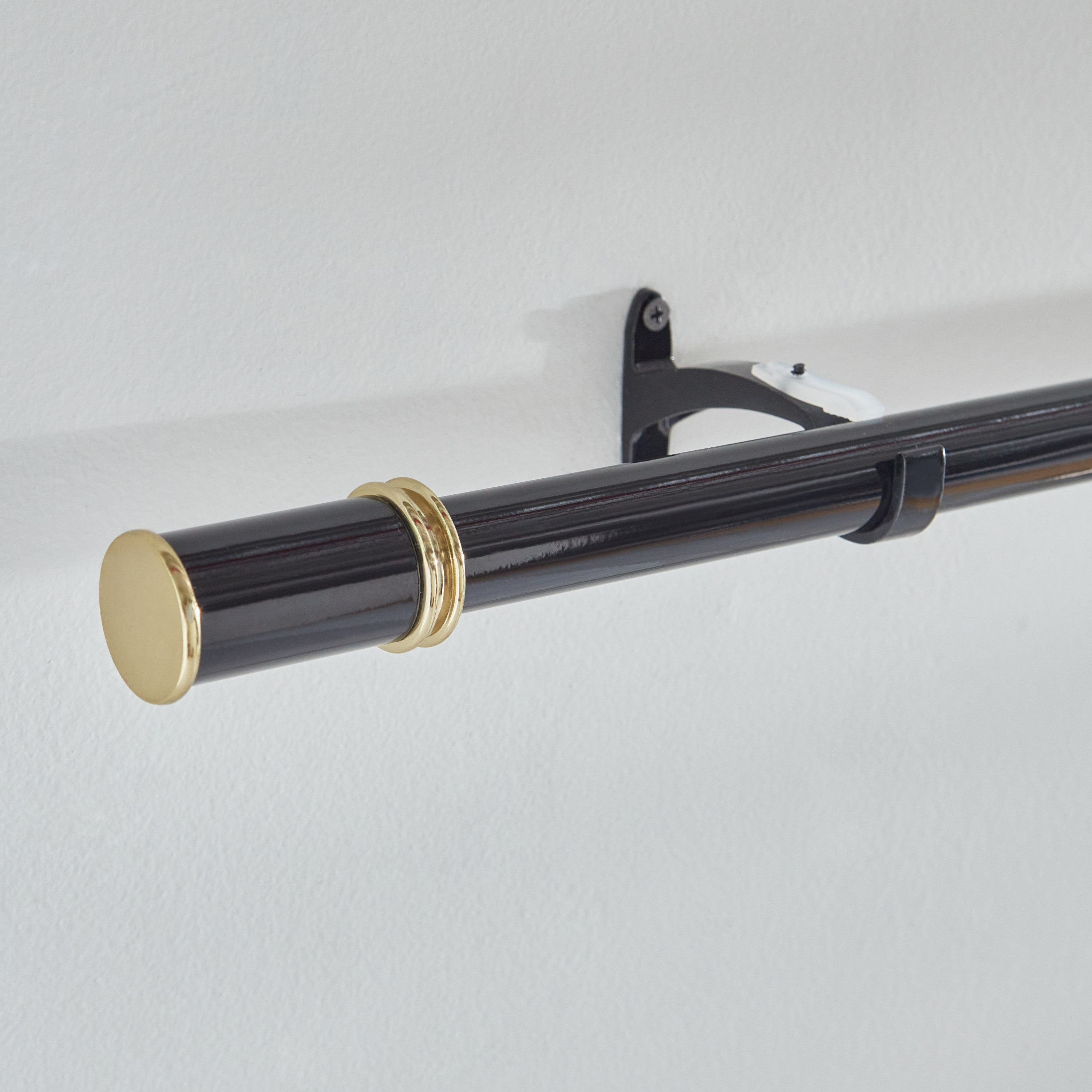 Zoe Powder Coated 25mm Extendable Single Curtain Rod 110-320 cm-PROMO_HB_AE_B1G1_250925-image-1