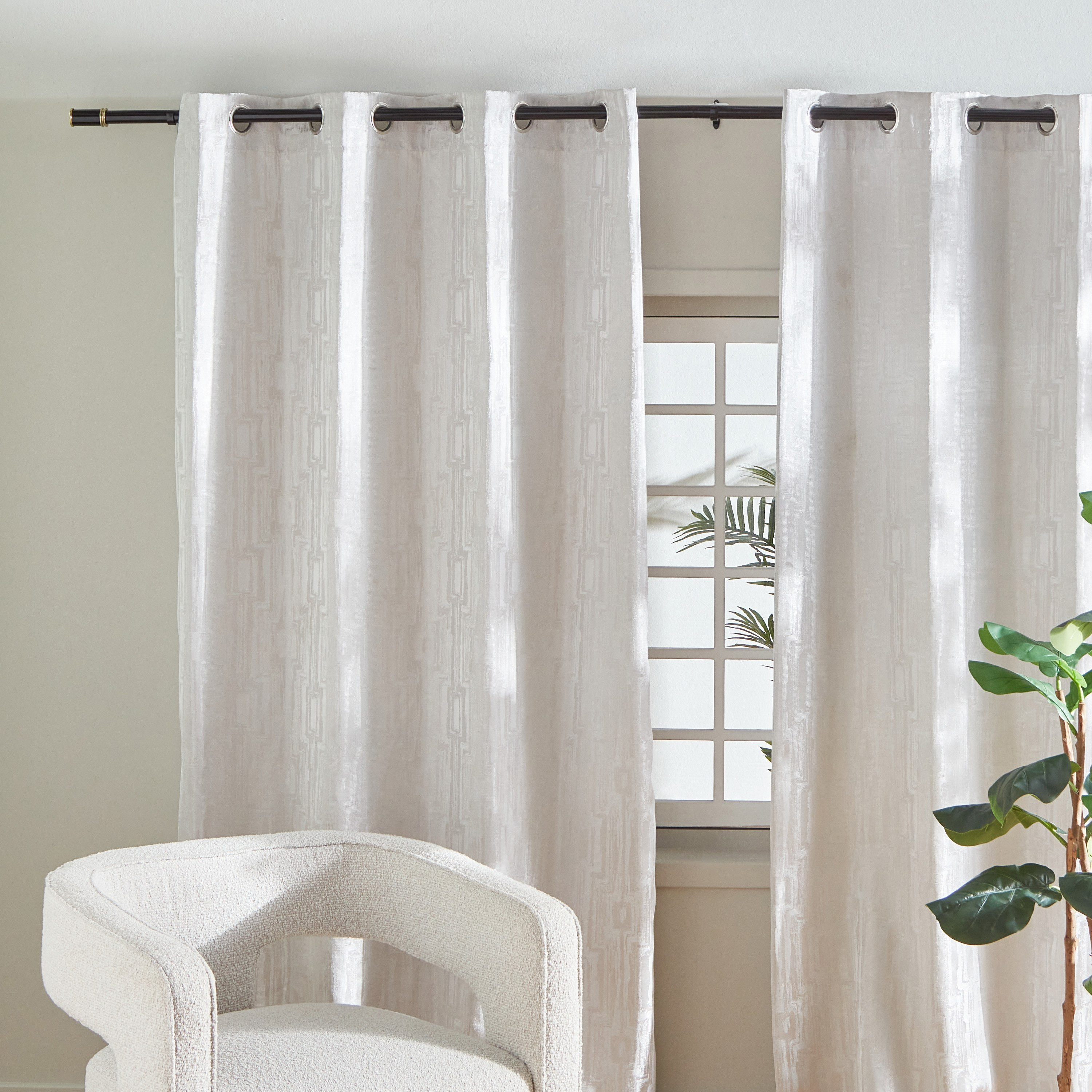 Zoe Powder Coated 25mm Extendable Single Curtain Rod 110-320 cm-PROMO_HB_AE_B1G1_250925-image-3