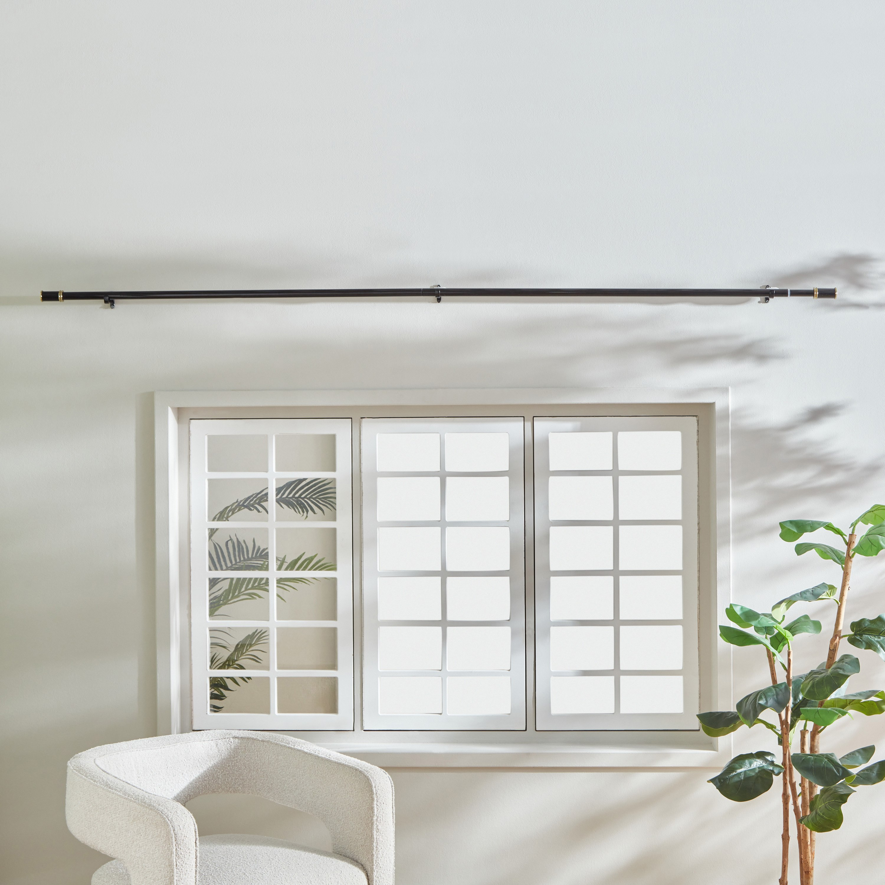 Zoe Powder Coated 25mm Extendable Single Curtain Rod 110-320 cm-PROMO_HB_AE_B1G1_250925-image-5