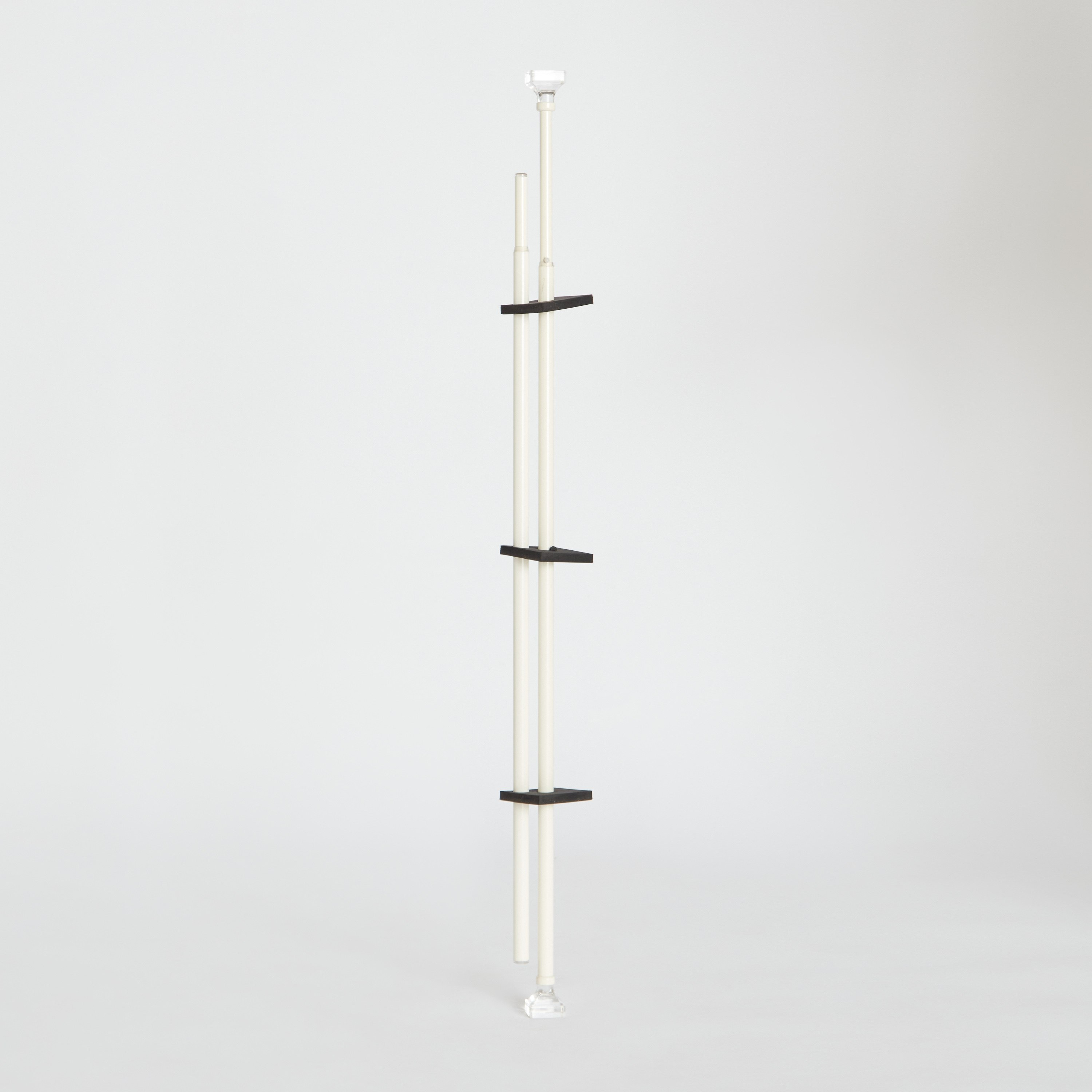 Small Acrylic Square 16mm Double Curtain Rod - 71-121 cm-hbxhomeware-hbxdecorandfurnishings-image-4