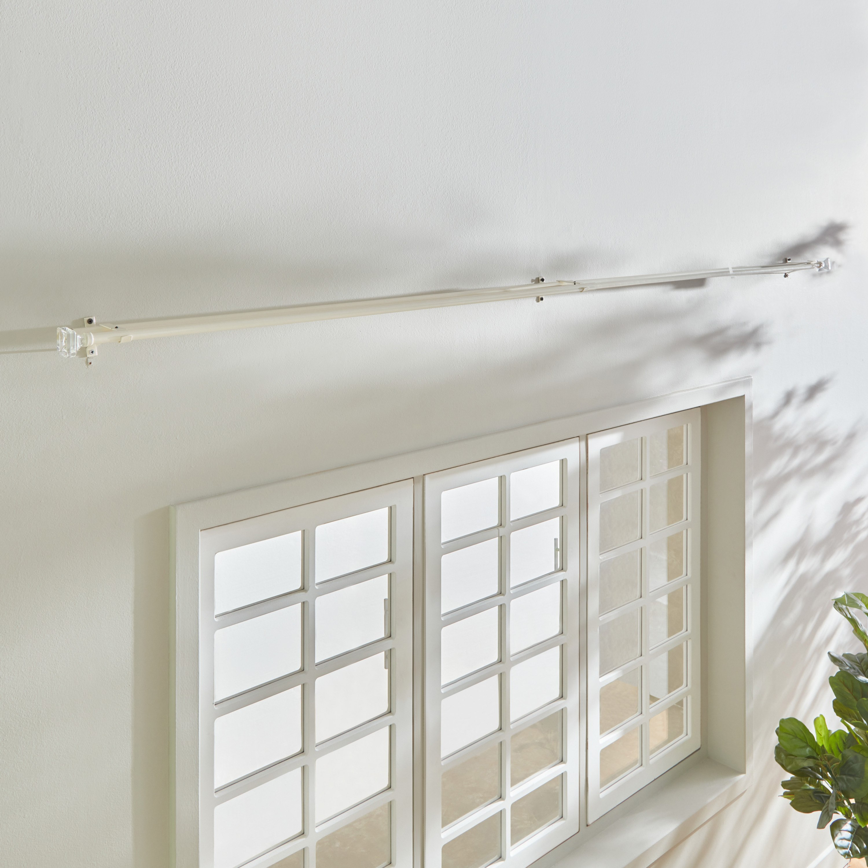 Small Acrylic Square 16mm Double Curtain Rod - 110-320 cm-PROMO_HB_AE_B1G1_250925-image-2