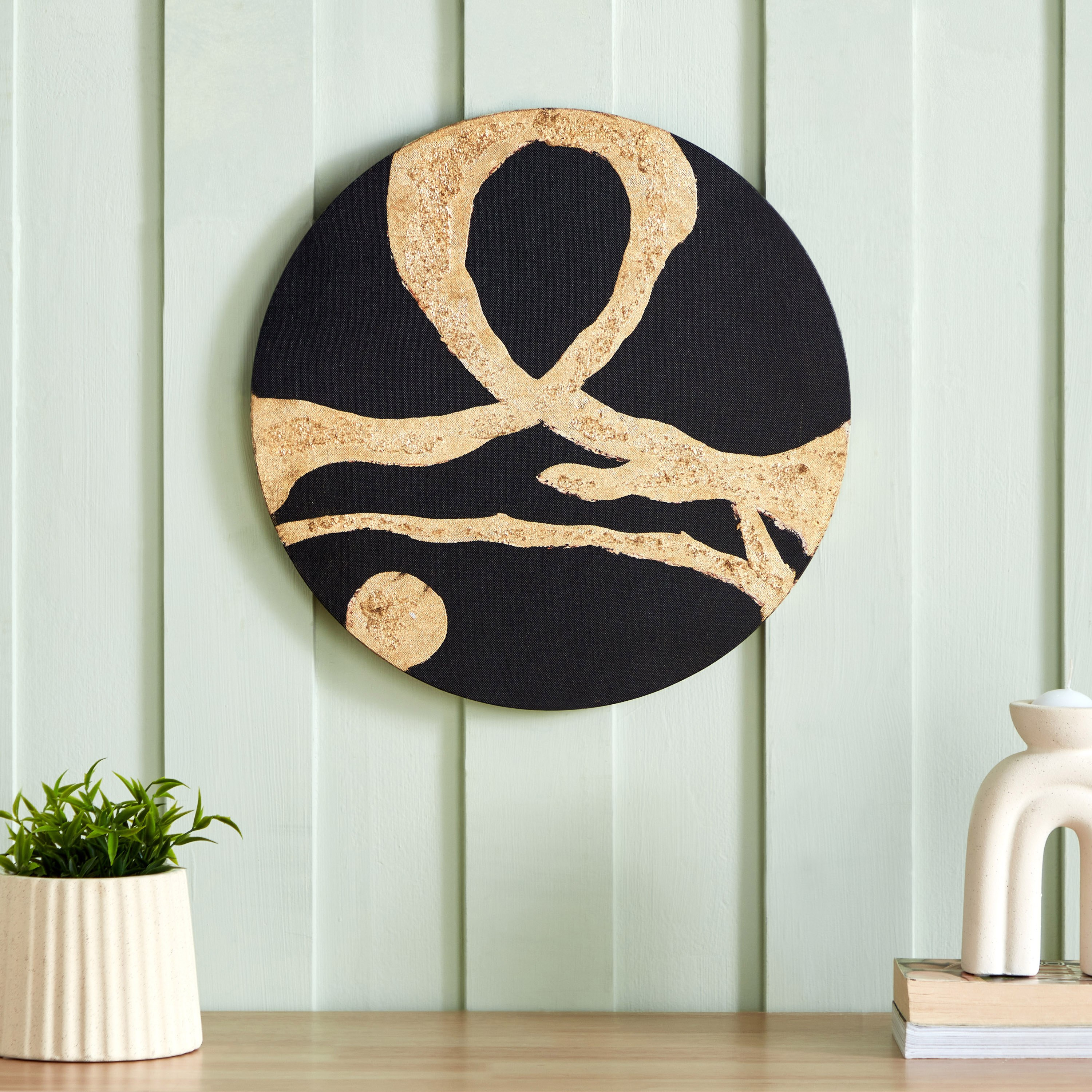 إطار صور مرسوم يدويًا من مايان - 40x1.8 سم-hbxhomeware-hbxdecorandfurnishings-image-1