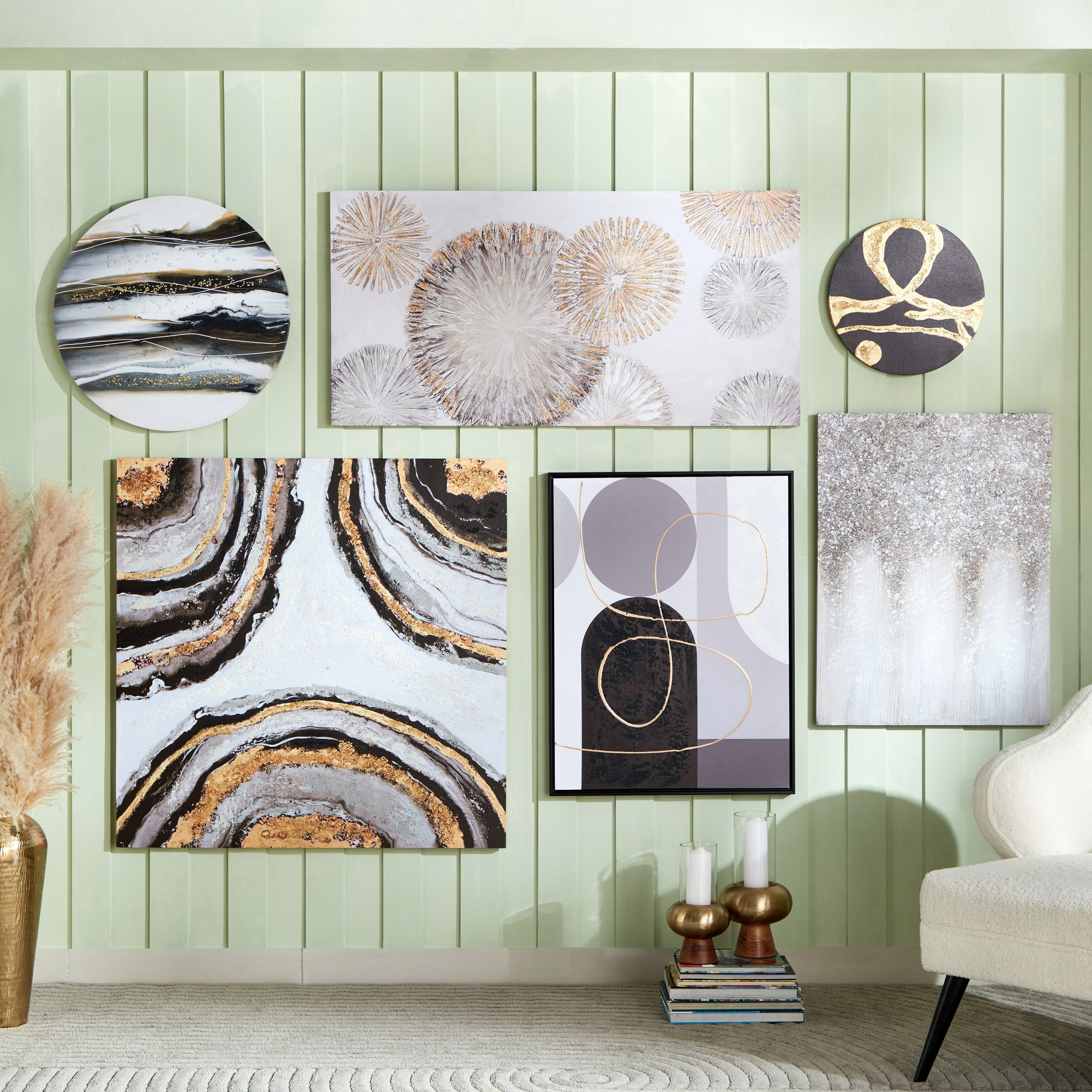 إطار صور مرسوم يدويًا من مايان - 40x1.8 سم-hbxhomeware-hbxdecorandfurnishings-image-5
