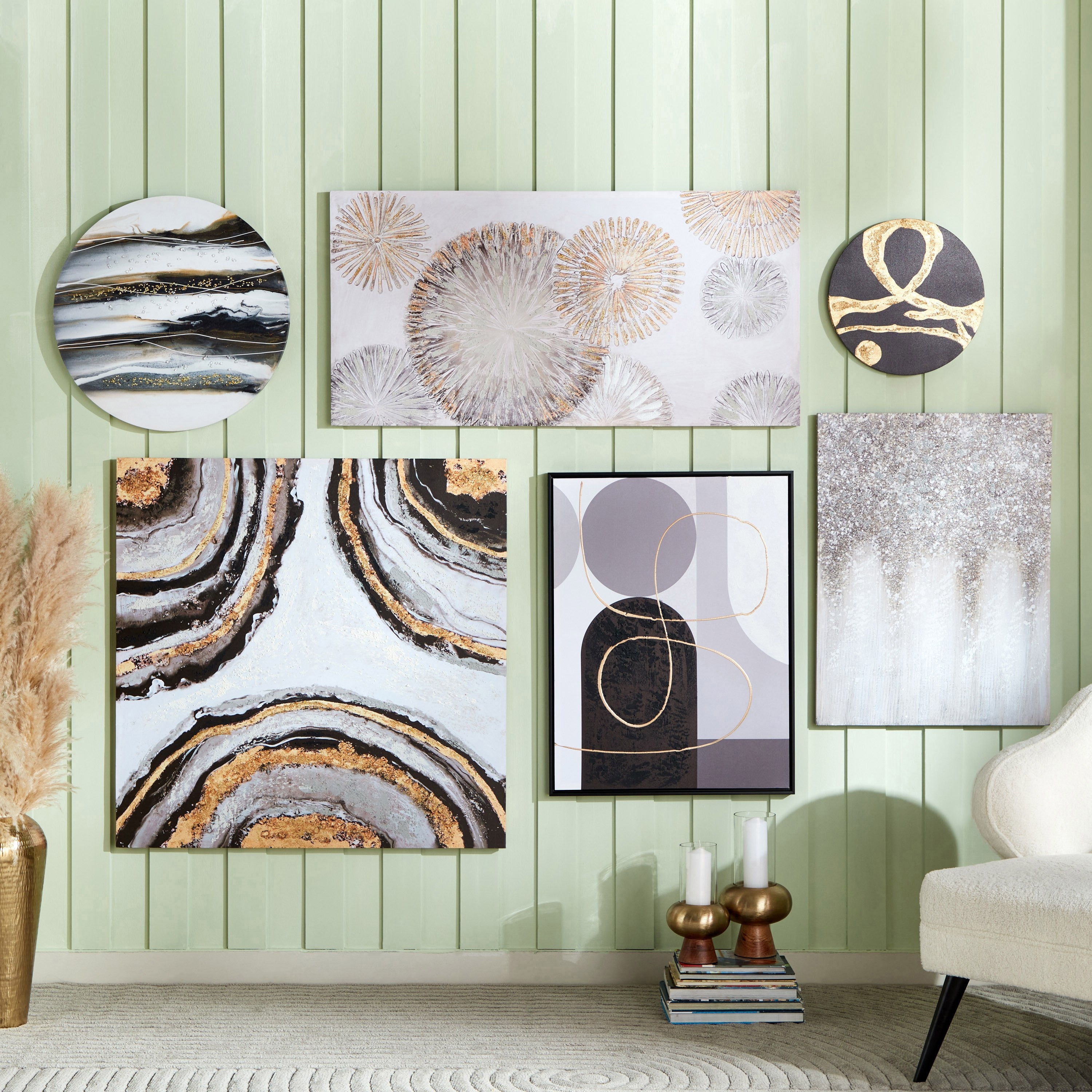 إطار صور مرسوم يدويًا من مايان - 60x3x80 سم-hbxhomeware-hbxdecorandfurnishings-image-5