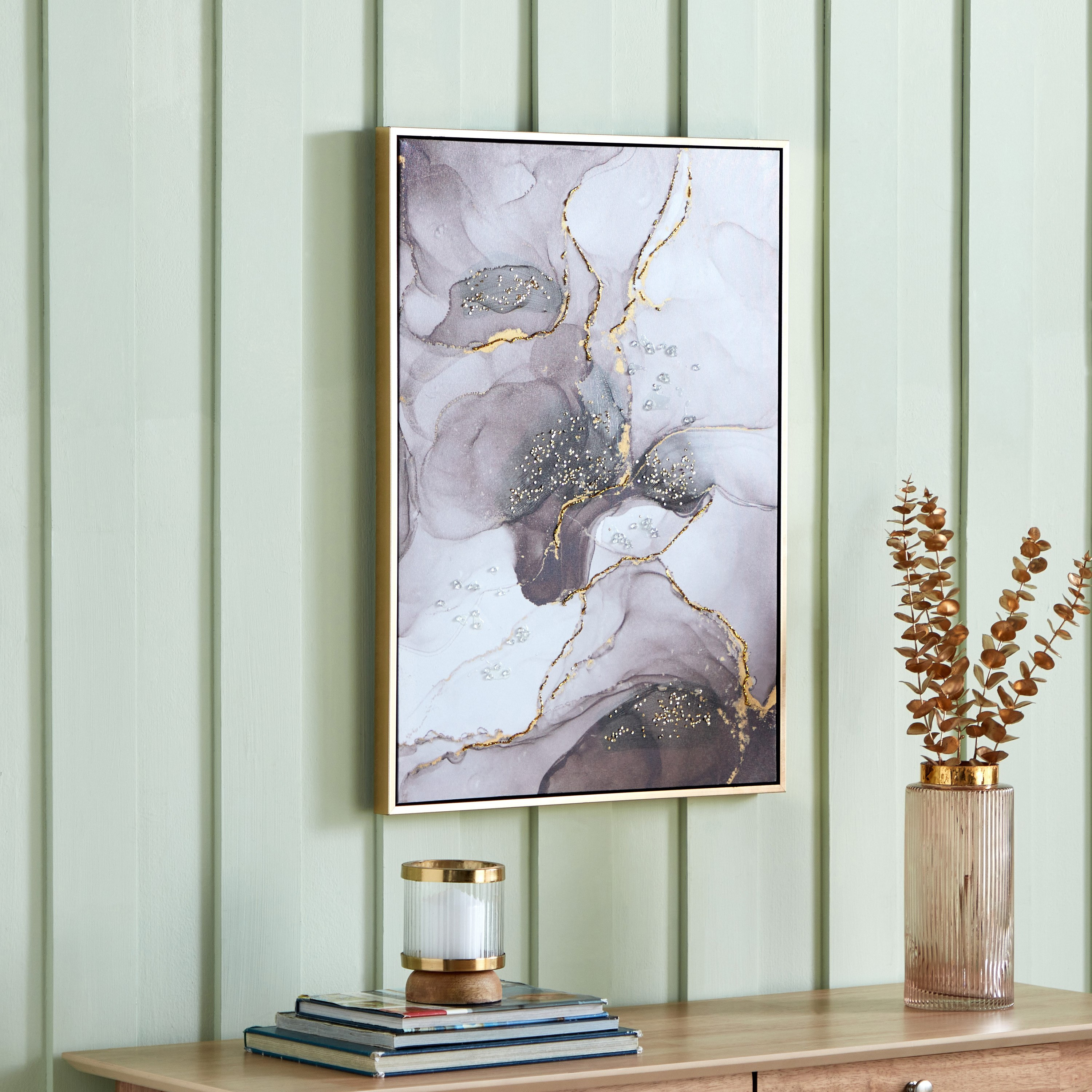 إطار صور مرسومة يدويًا من مايان - 60x3x90 سم-hbxhomeware-hbxdecorandfurnishings-image-2