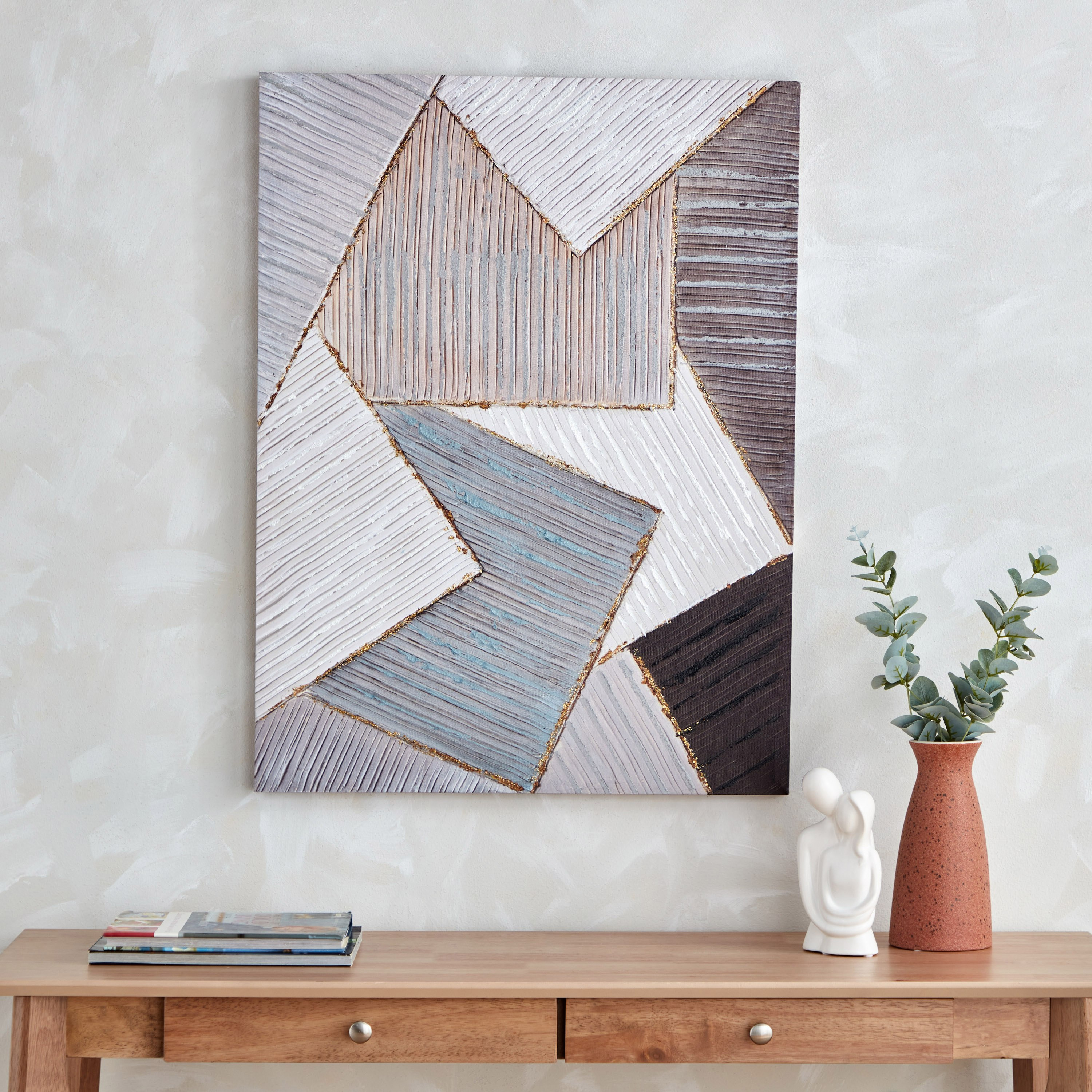 Lita Hand-Painted Framed Picture - 60x3x80 cm-hbxdiningroom-walldecor-wallart-image-1