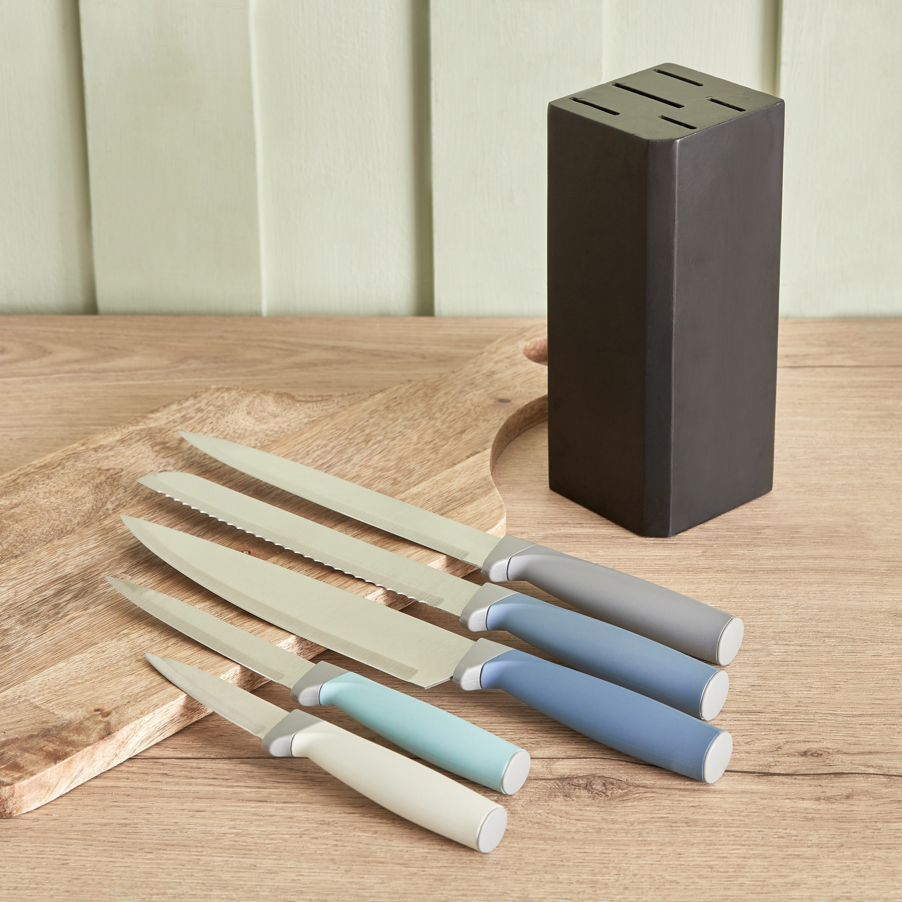 Cutelaria 6-Piece Knife Set with Block-hbxhomeware-hbxkitchen-image-2